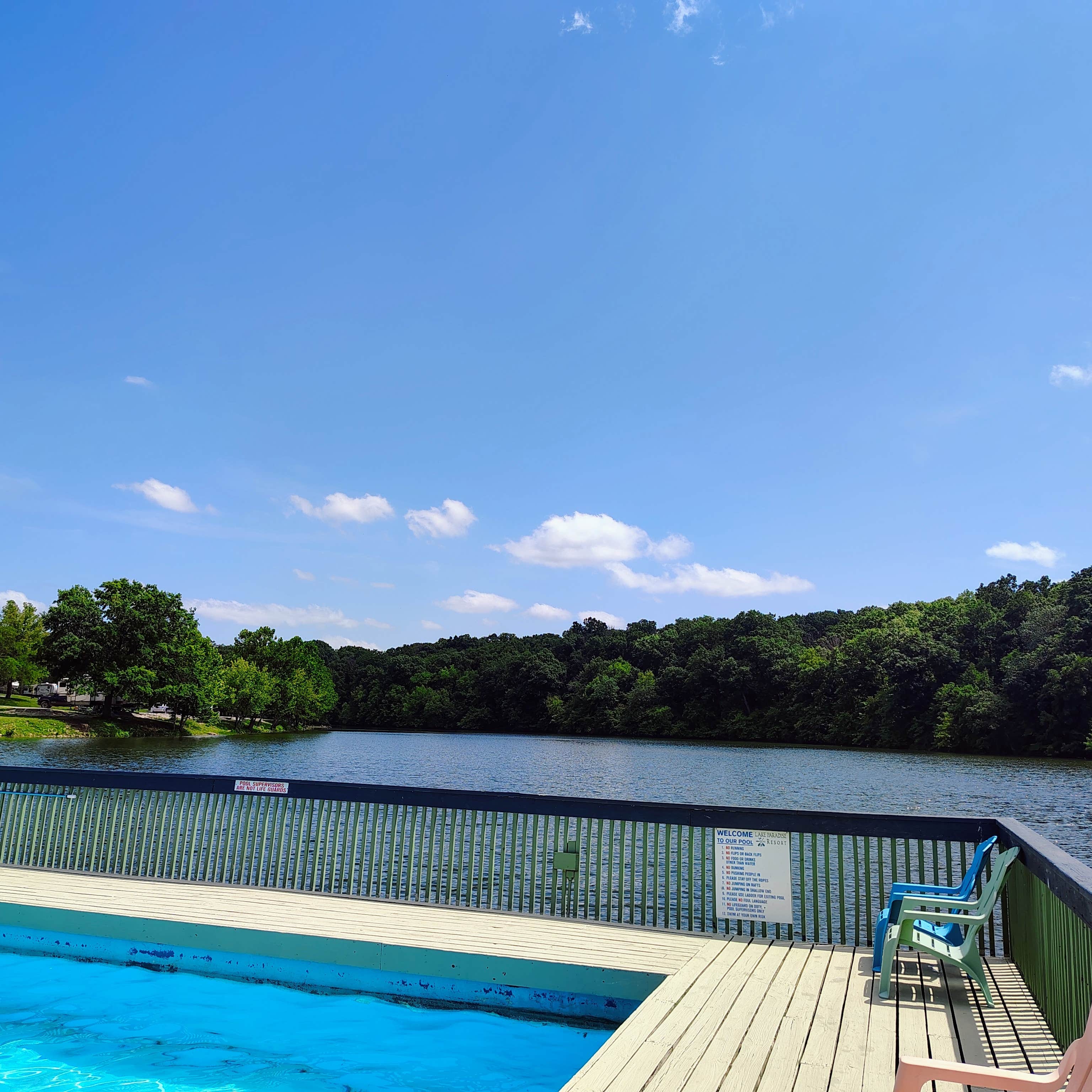 Camper-submitted photo at Lake Paradise Resort near Holden, MO