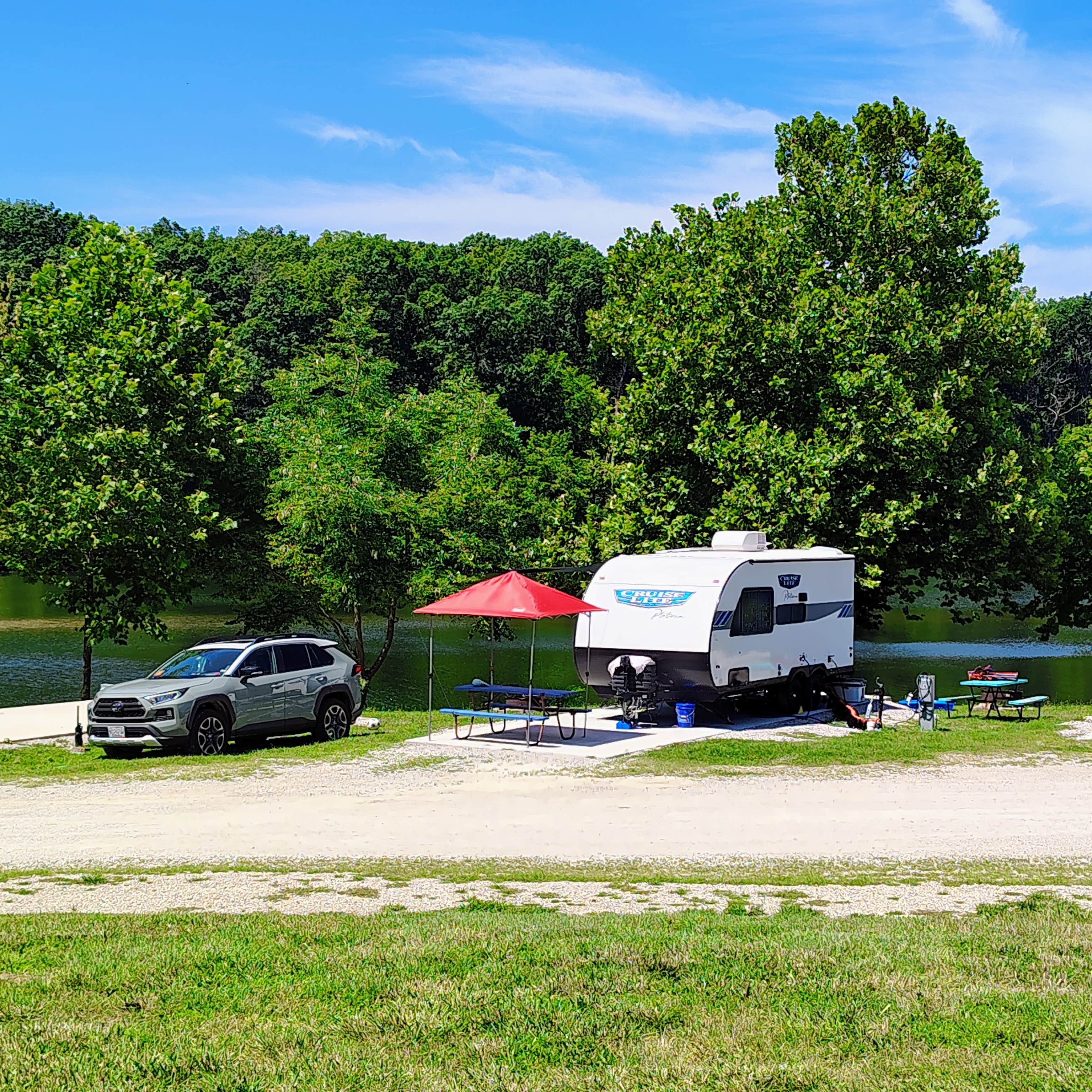 Camper-submitted photo at Lake Paradise Resort near Holden, MO