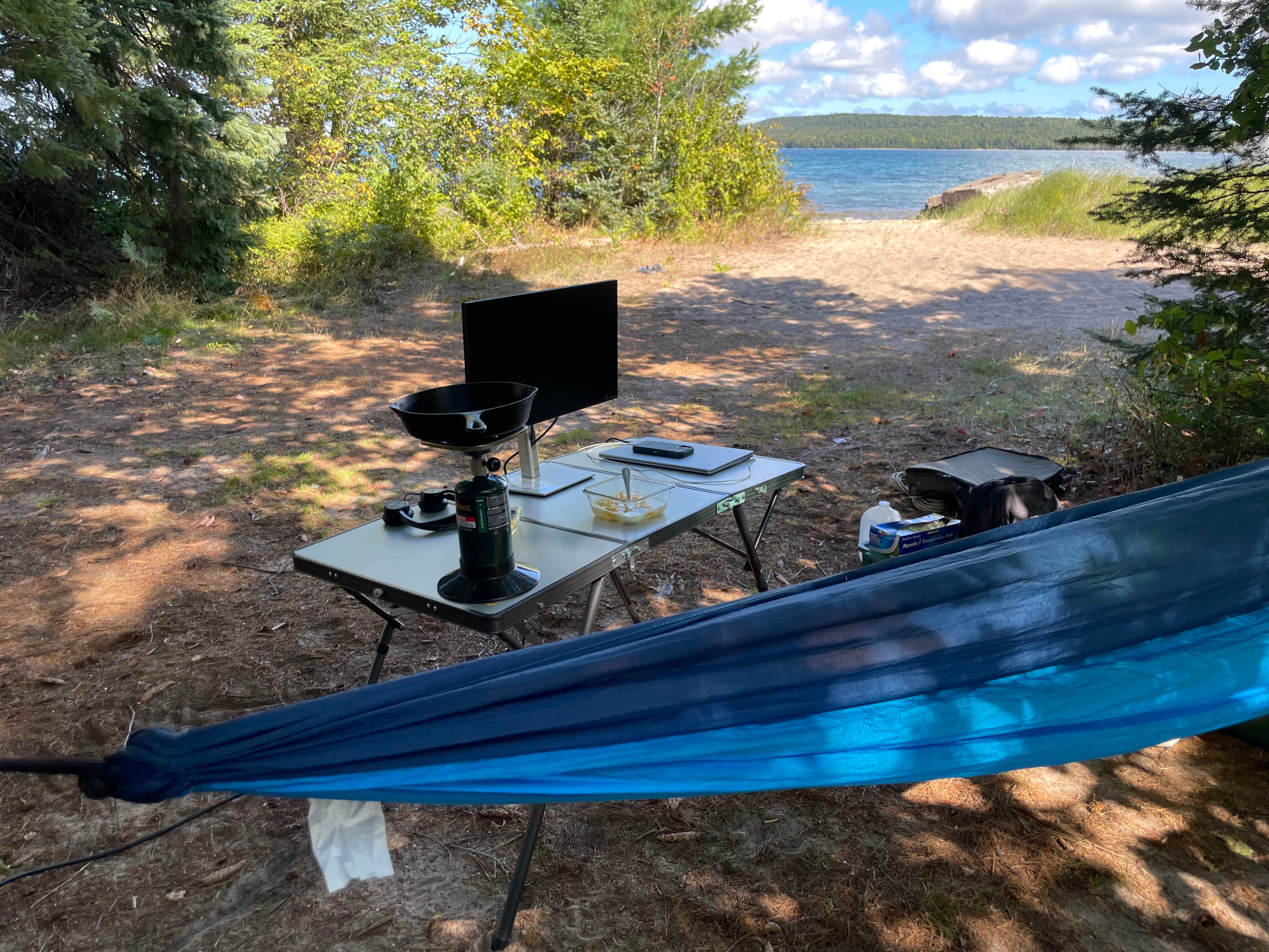 Camper-submitted photo at Lake Superior Beachfront (US Forest Land) near Gulliver, MI