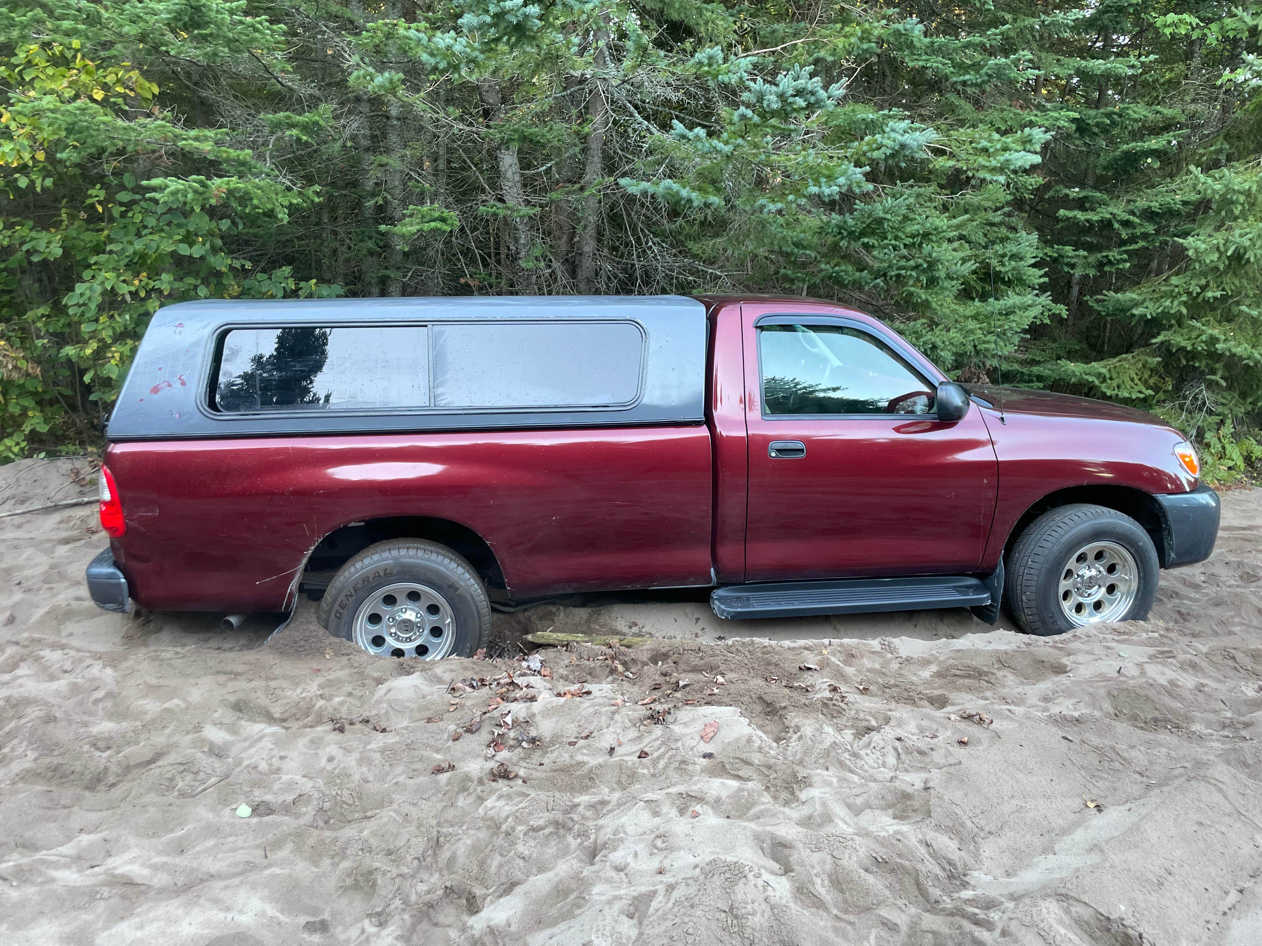 Lake Superior Beachfront (US Forest Land)