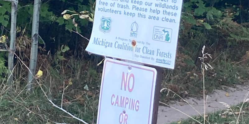 Camper submitted image from Lake Superior Beachfront (US Forest Land)