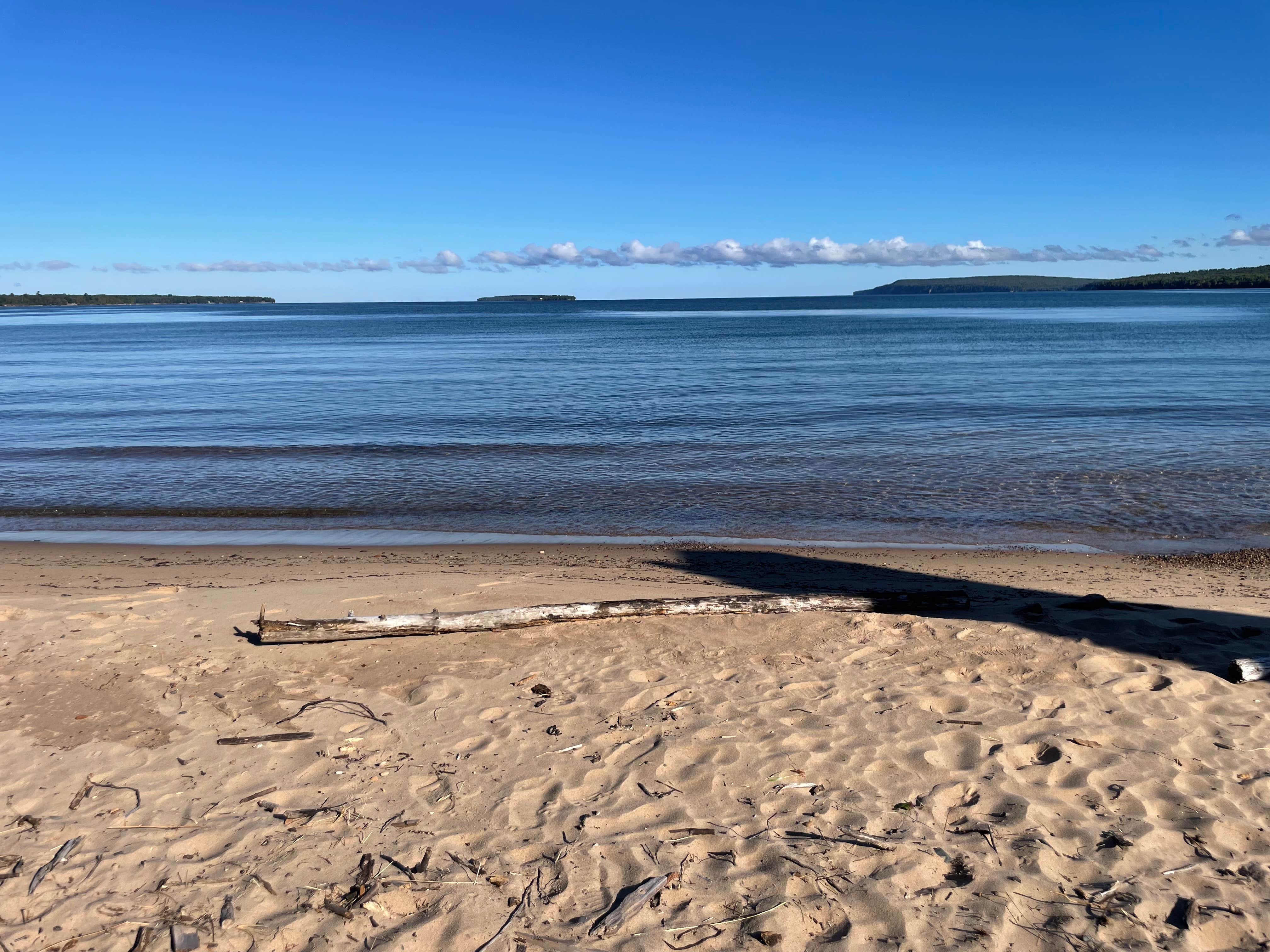 Camper-submitted photo at Lake Superior Beachfront (US Forest Land) near Munising, MI