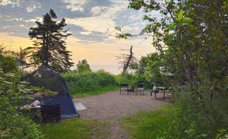 Josh Z.'s photo of tent camping at Lake Superior Cart-in Campground — Tettegouche State Park near Schroeder, MN