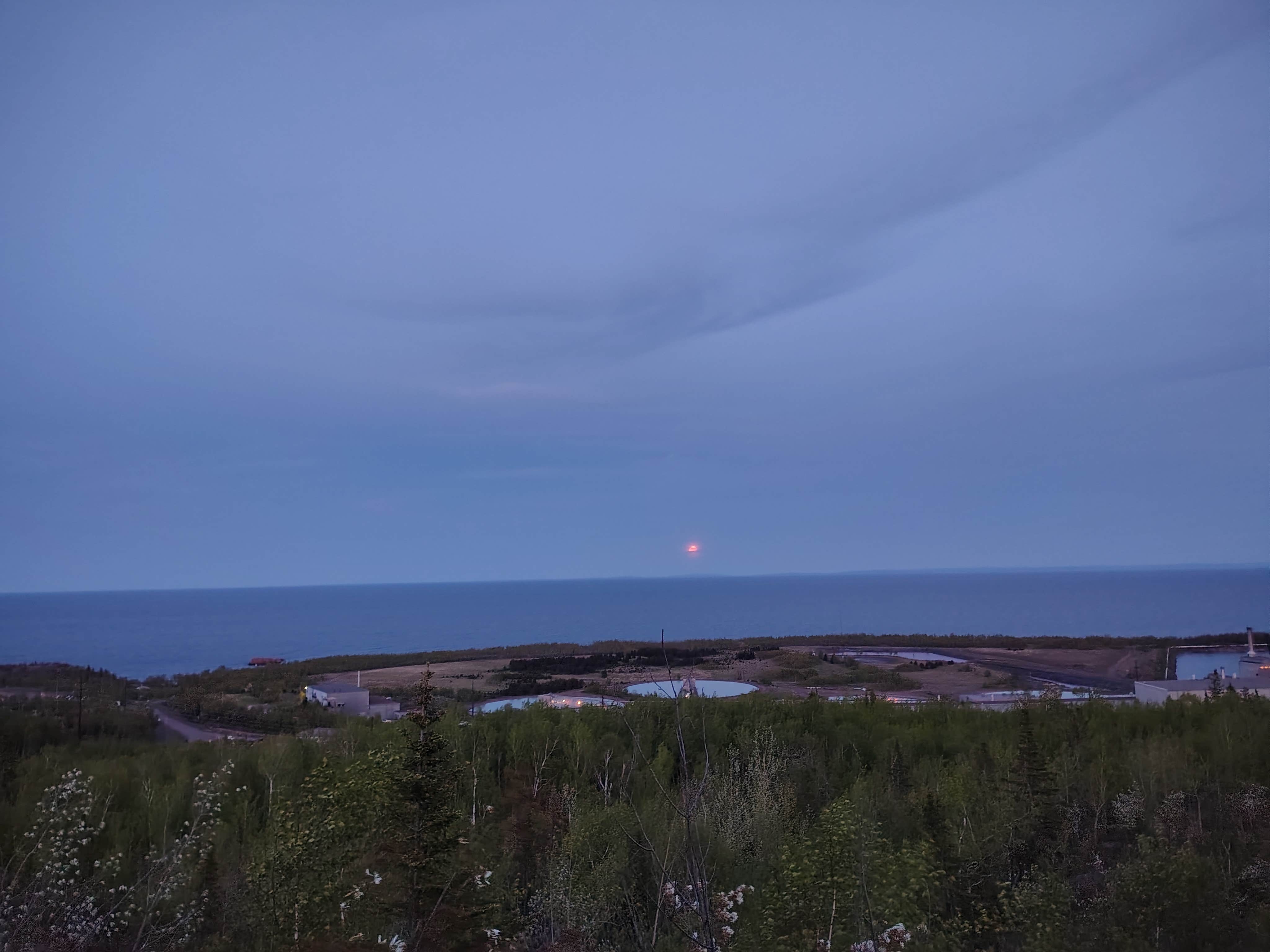 Camper-submitted photo at Lake Superior Overlook at Northshore Park near Two Harbors, MN