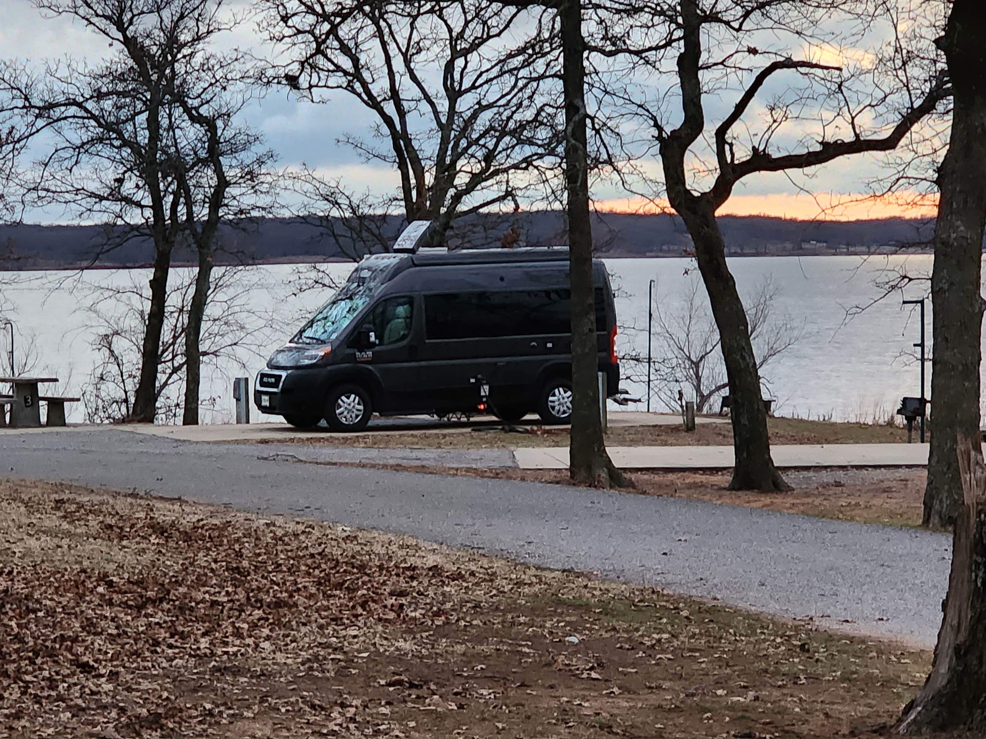 Teresa T.'s photo of rv camping at Little Axe — Lake Thunderbird State Park near Wewoka, OK