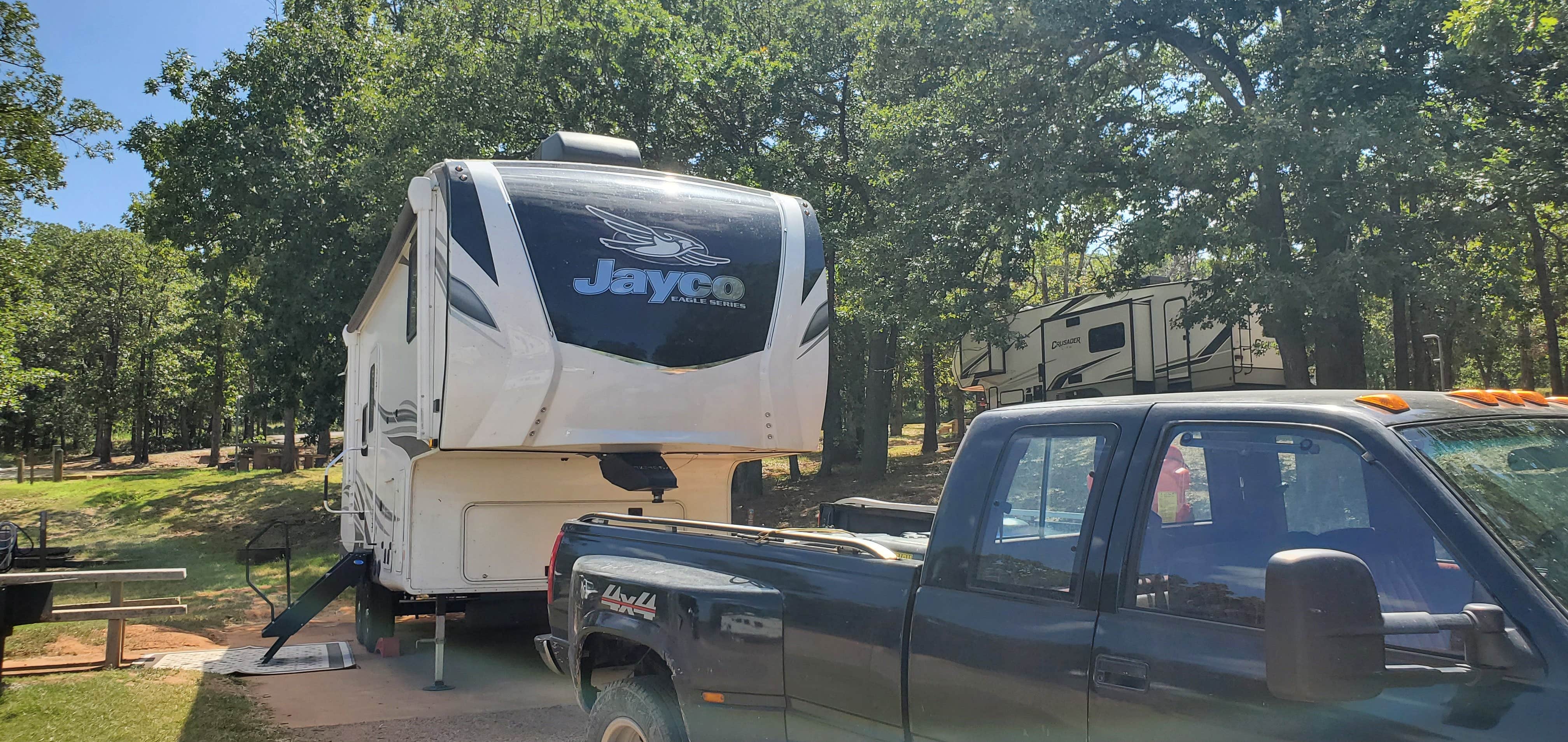 Camper submitted image from Lake Thunderbird State Park - Rose Rock RV Campground - 4