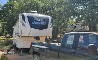 John R.'s photo of rv camping at Lake Thunderbird State Park - Rose Rock RV Campground near Choctaw, OK