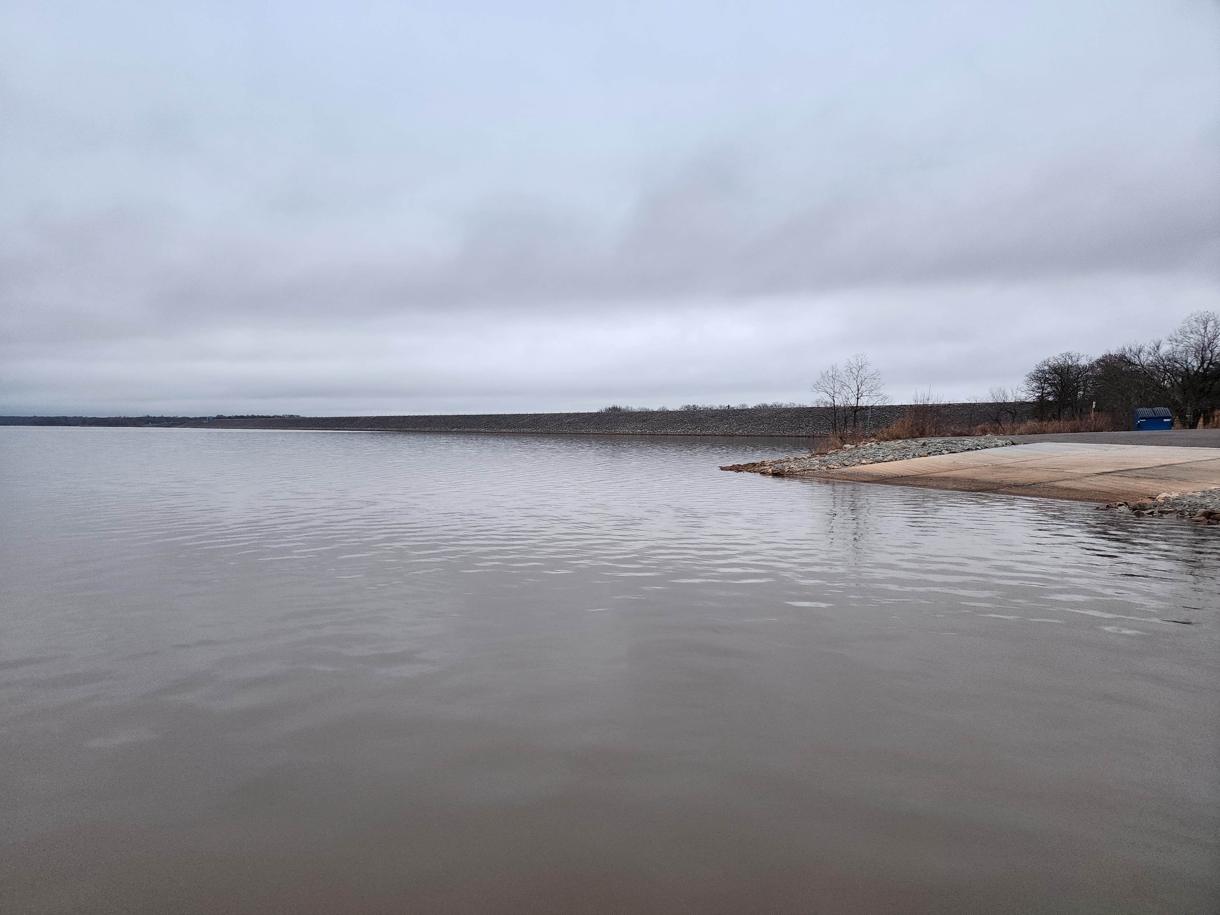 Camper-submitted photo at South Dam - Lake Thunderbird State Park near Goldsby, OK