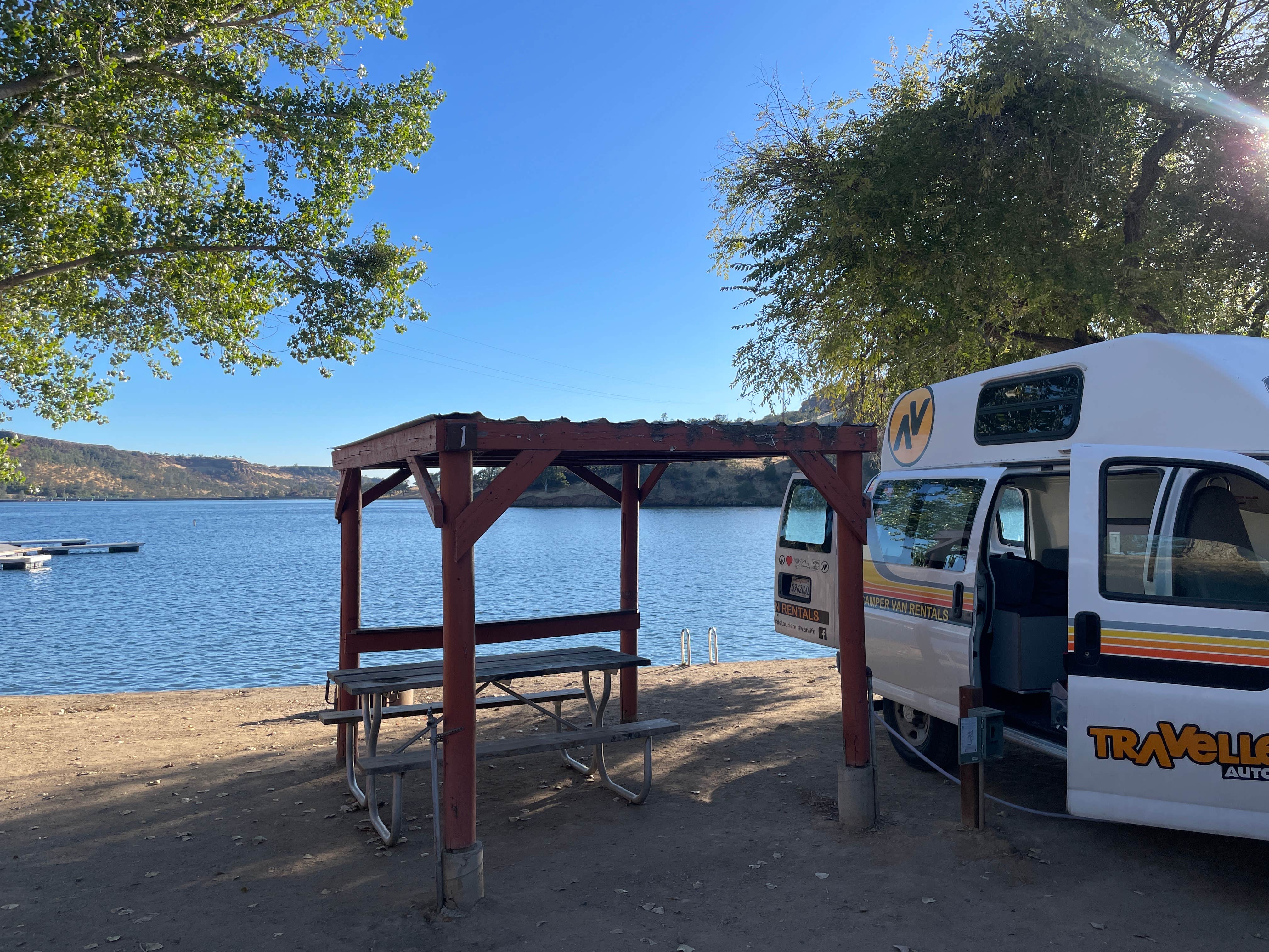 Clara T.'s photo of rv camping at Lake Tulloch RV Campground and Marina near Long Barn, CA