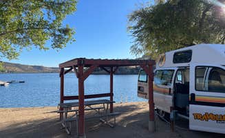 Clara T.'s photo of rv camping at Lake Tulloch RV Campground and Marina near New Hogan Lake