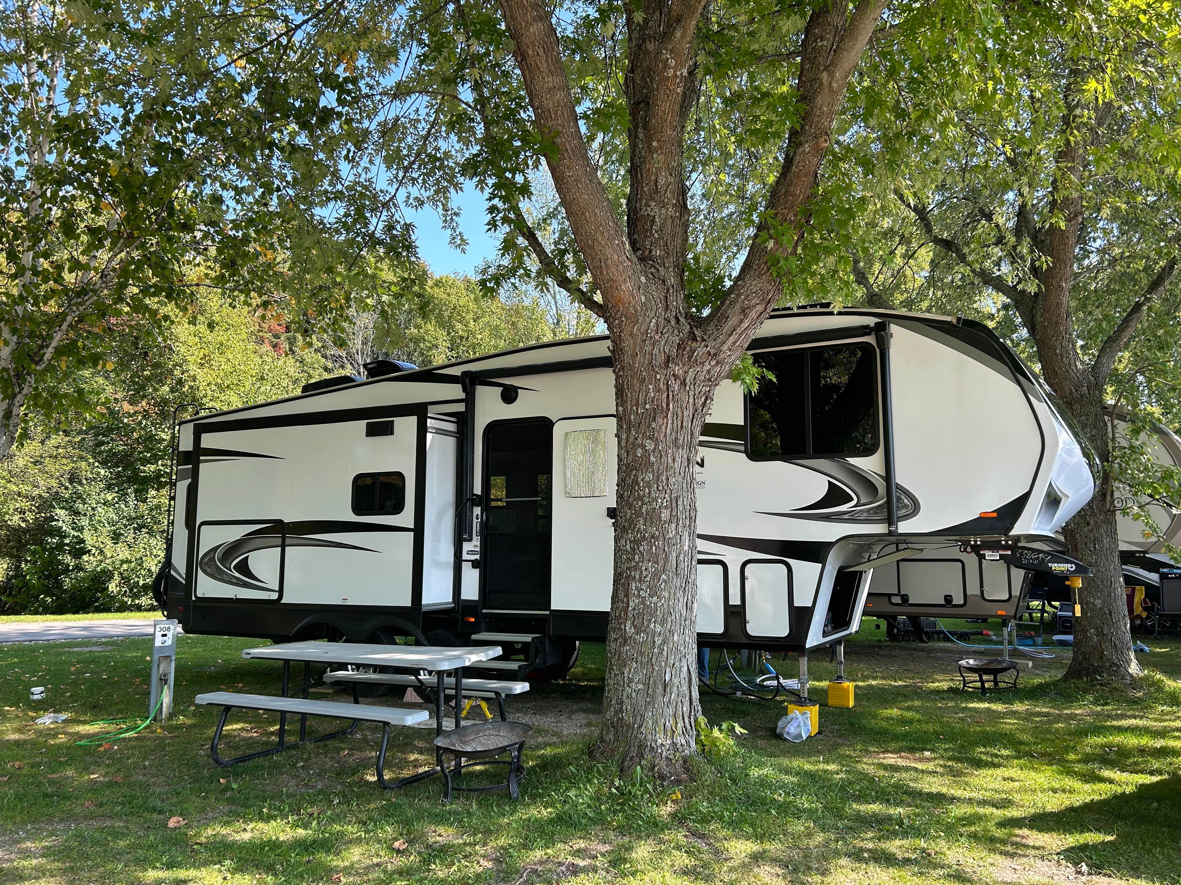 Camper-submitted photo at Lakeshore Park Campground near Rudyard, MI