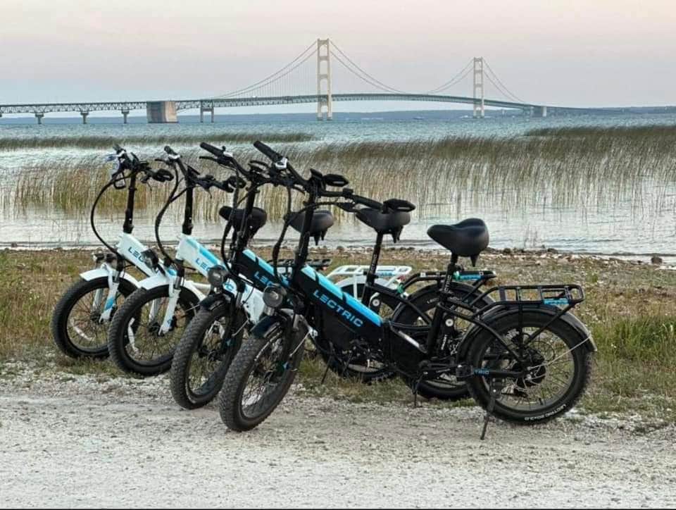 Camper-submitted photo at Lakeshore Park Campground near St. Ignace, MI