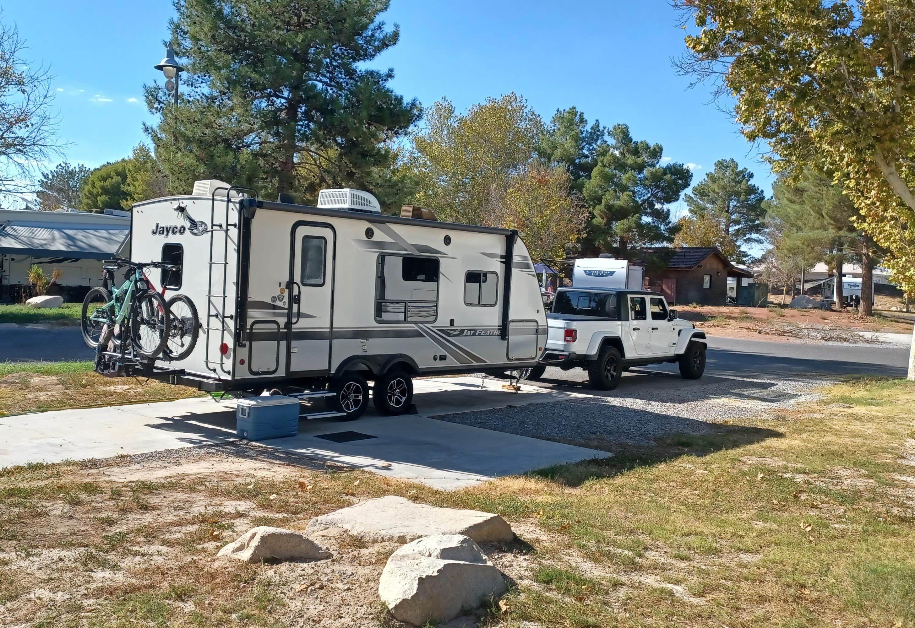Marty P.'s photo of rv camping at Lakeside Casino & RV Resort in Nevada