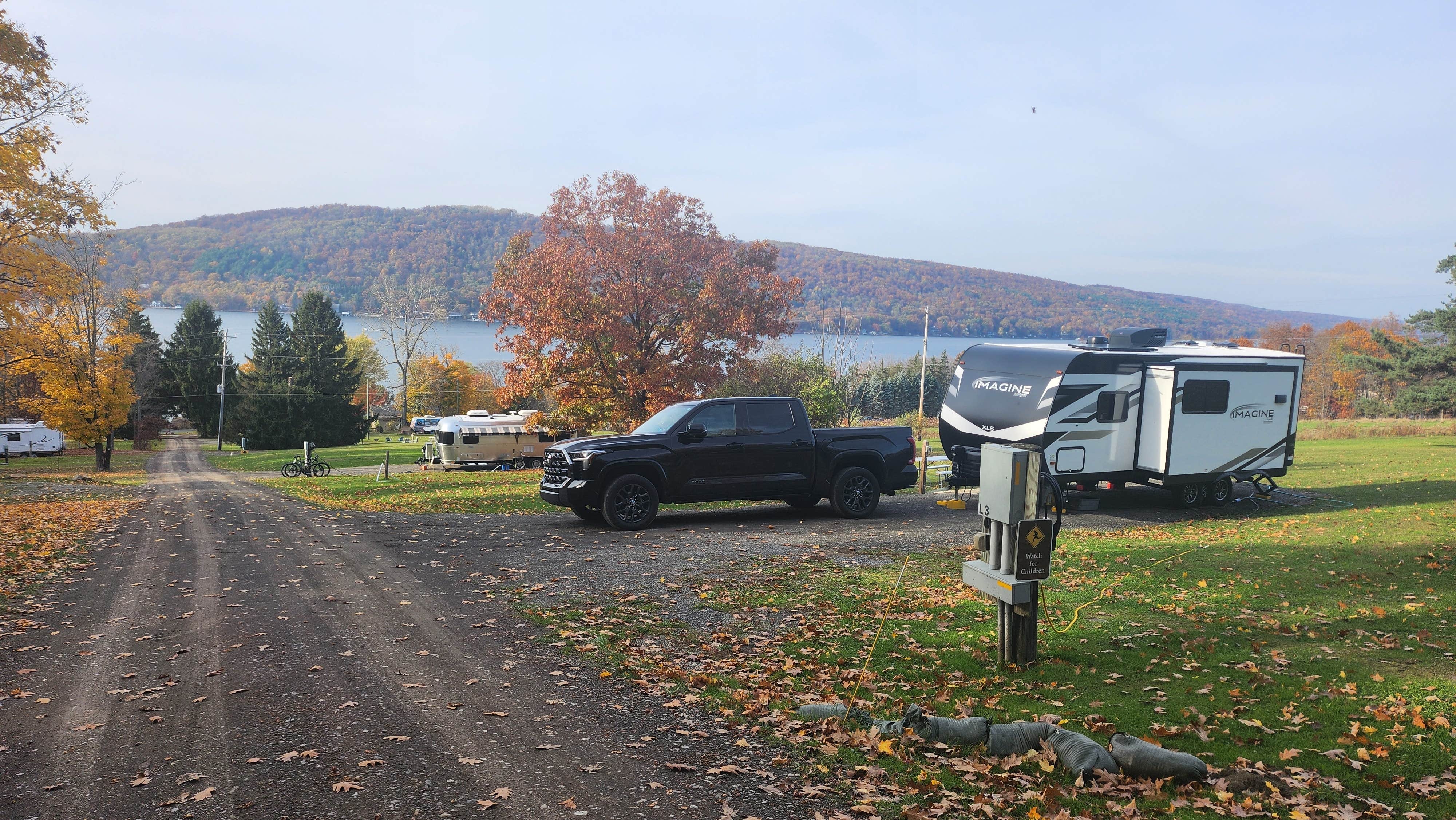 Lori Jane K.'s photo of rv camping at Lakeview Campsites near Big Flats, NY
