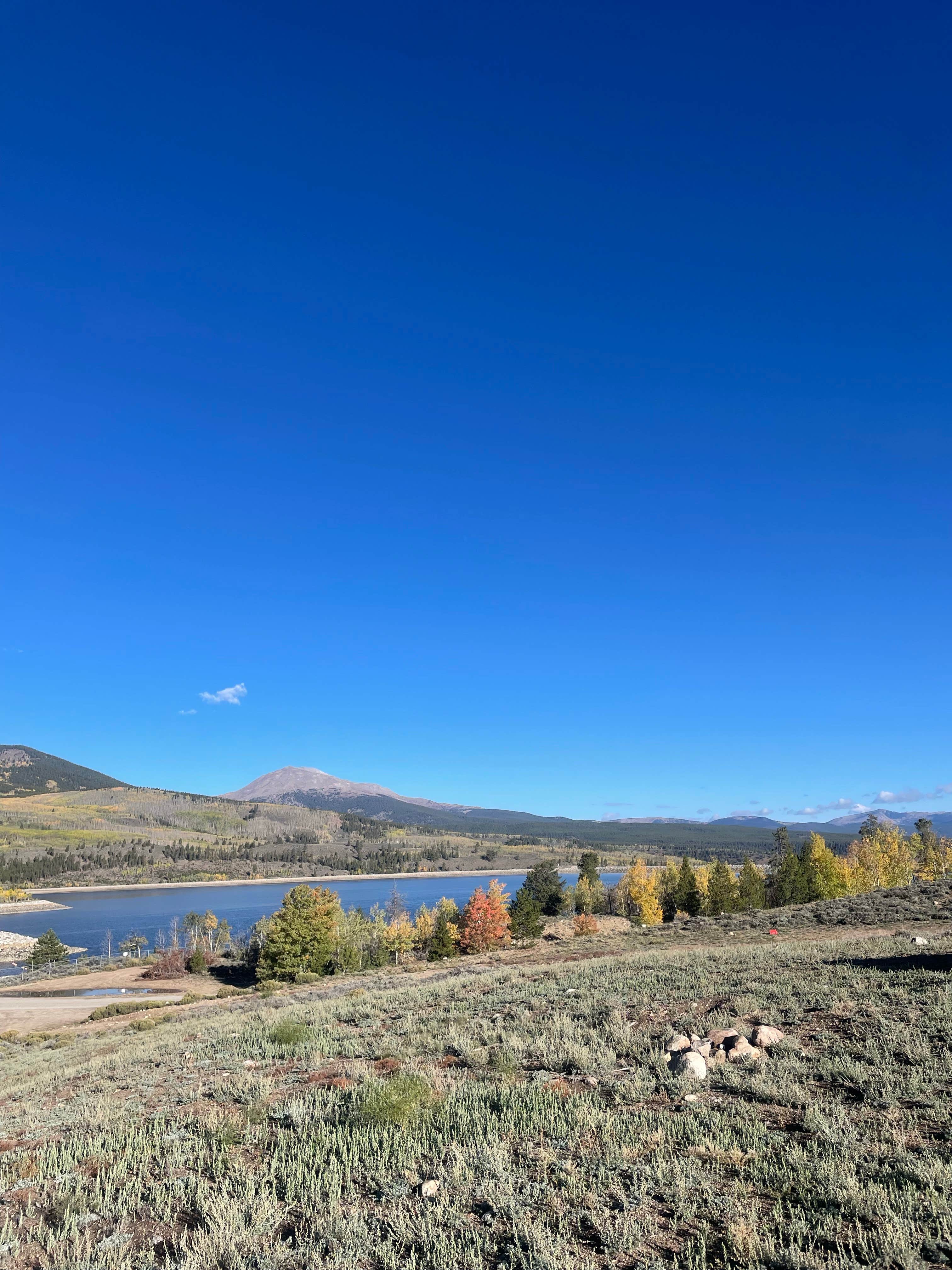 Ellery M.'s photo of a dispersed camping area at Twin Lakes View Dispersed near Alma, CO