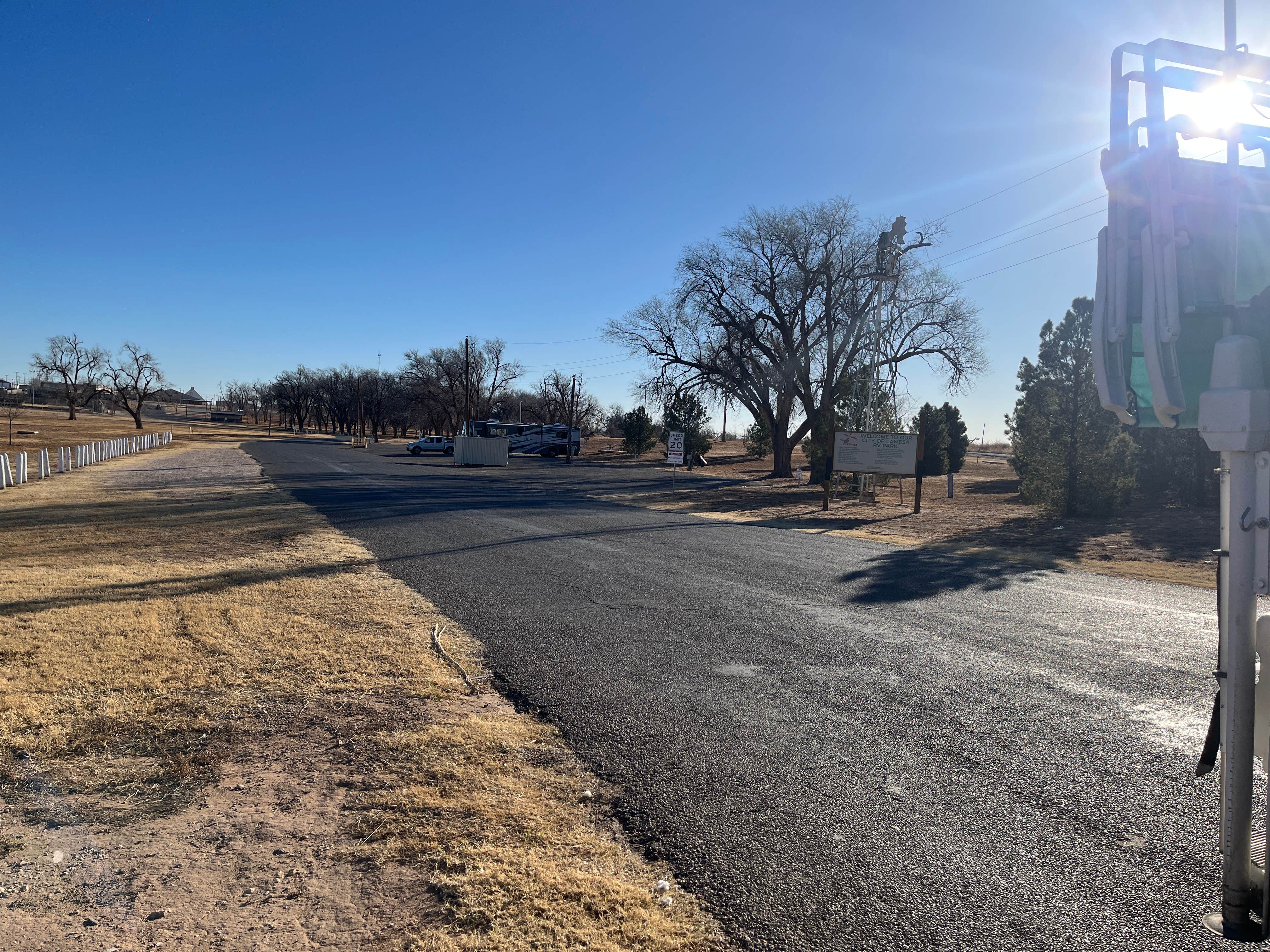 Camper submitted image from Lamesa RV Parking Area - 4