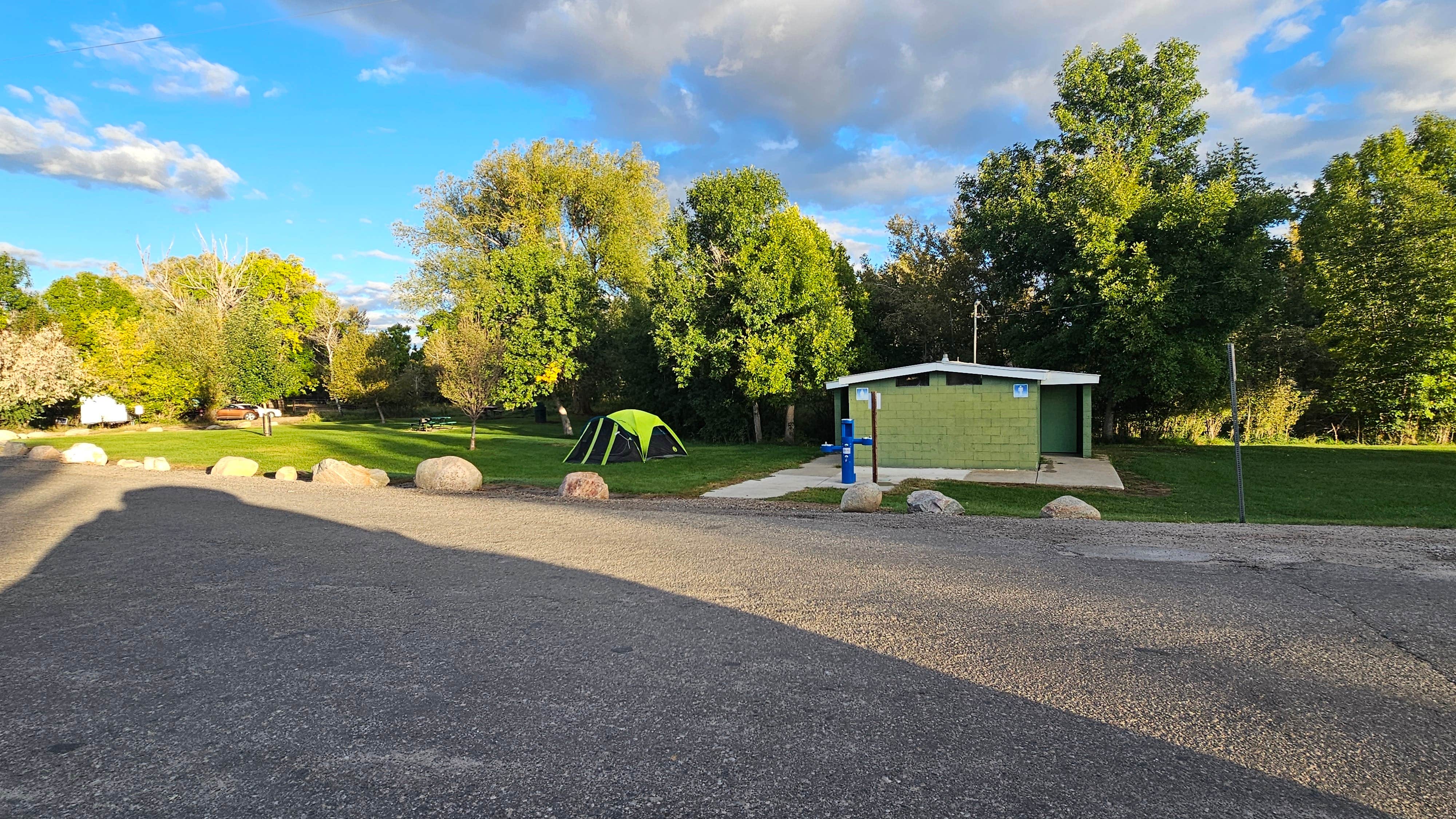 Camper-submitted photo at Lander City Park near Lander, WY