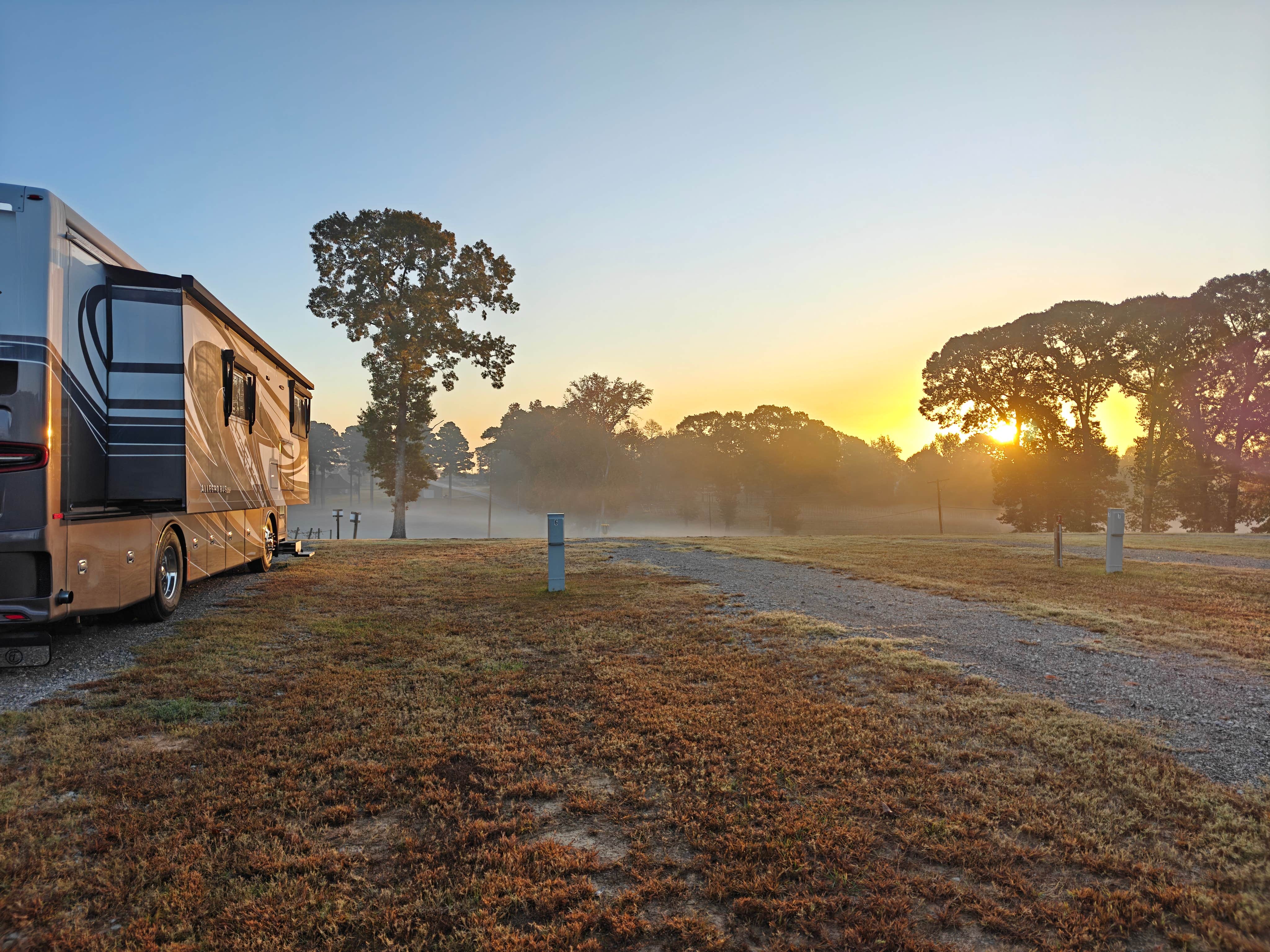 Tony C.'s photo of rv camping at Landry Vineyards Grape Escape RV Sites near Columbia, LA