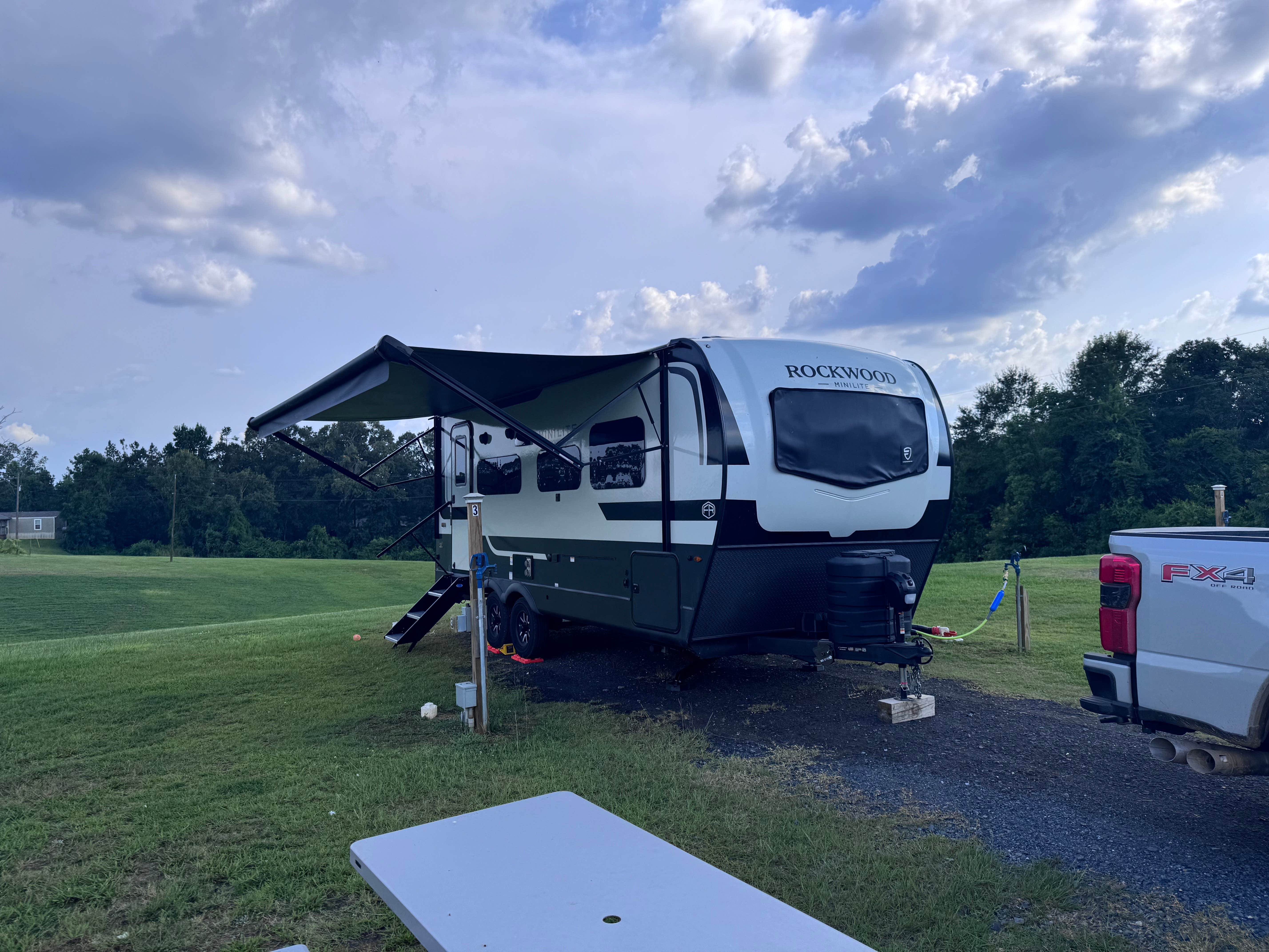 Rich H.'s photo of rv camping at Landry Vineyards Grape Escape RV Sites near Junction City, AR