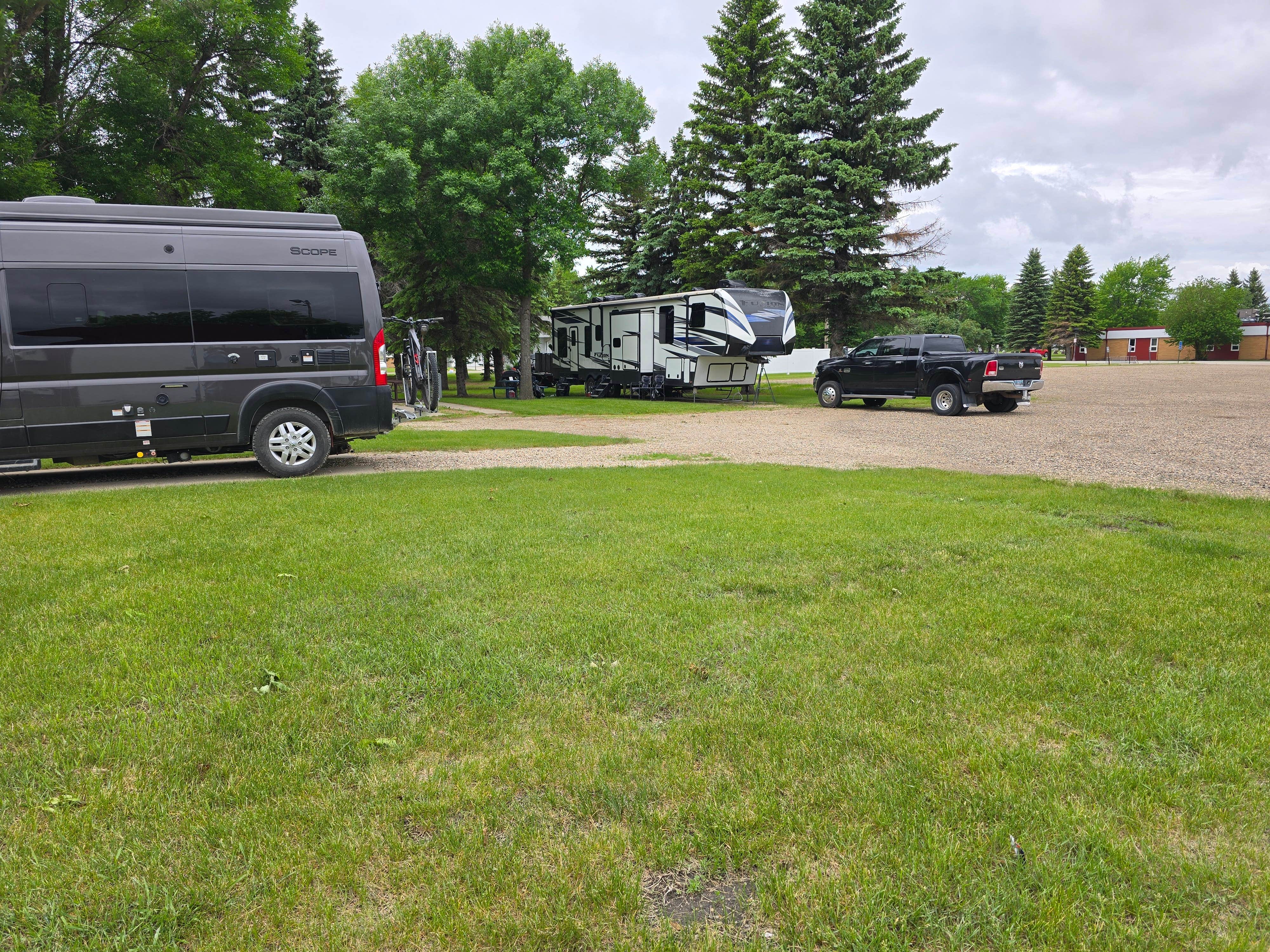 Camper-submitted photo at Langdon City Park near Walhalla, ND