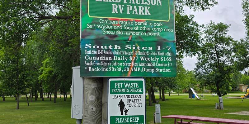 Camper submitted image from Langdon City Park