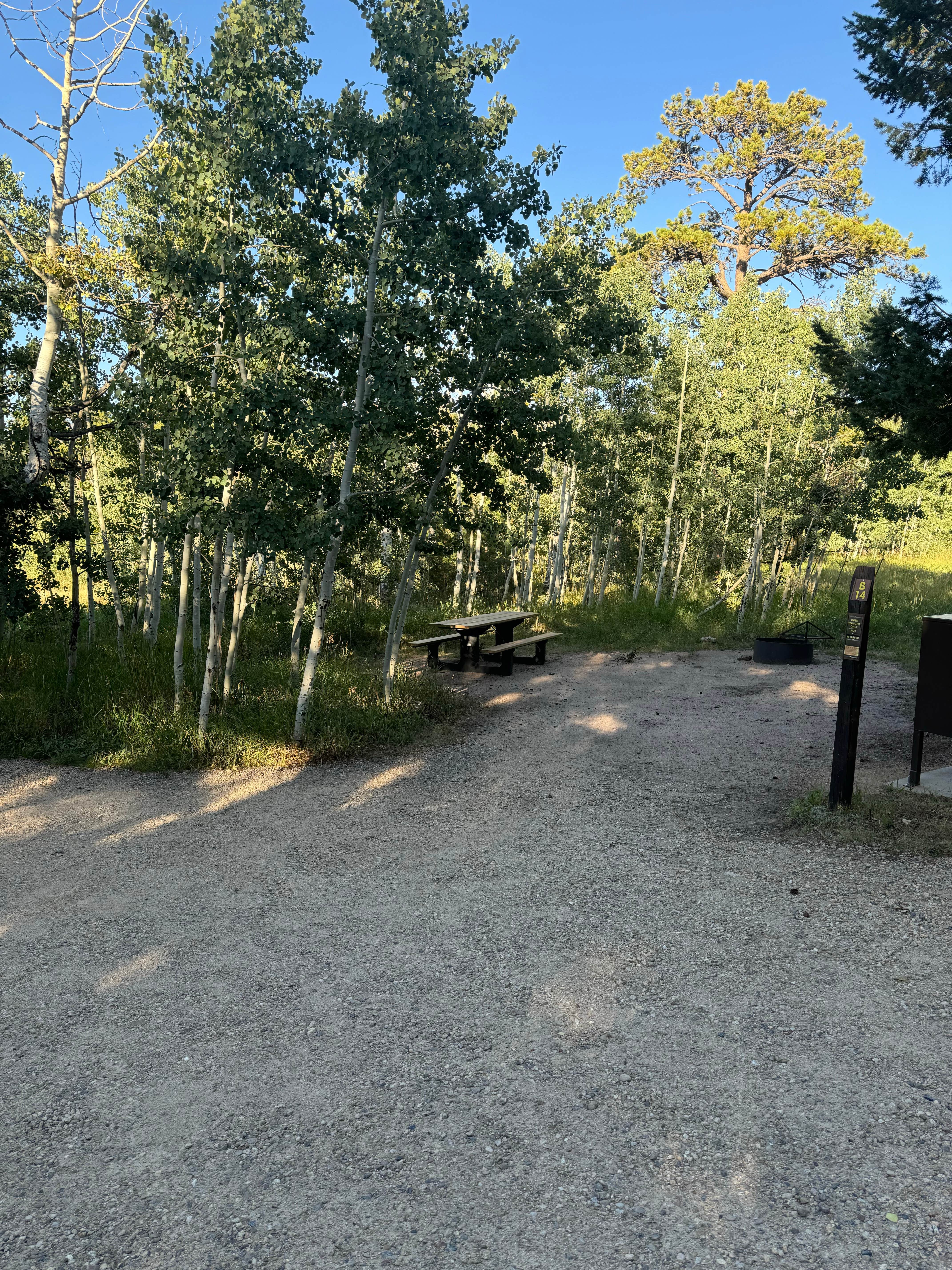 Camper-submitted photo at Bobcat Campground — Hermit Park near Drake, CO