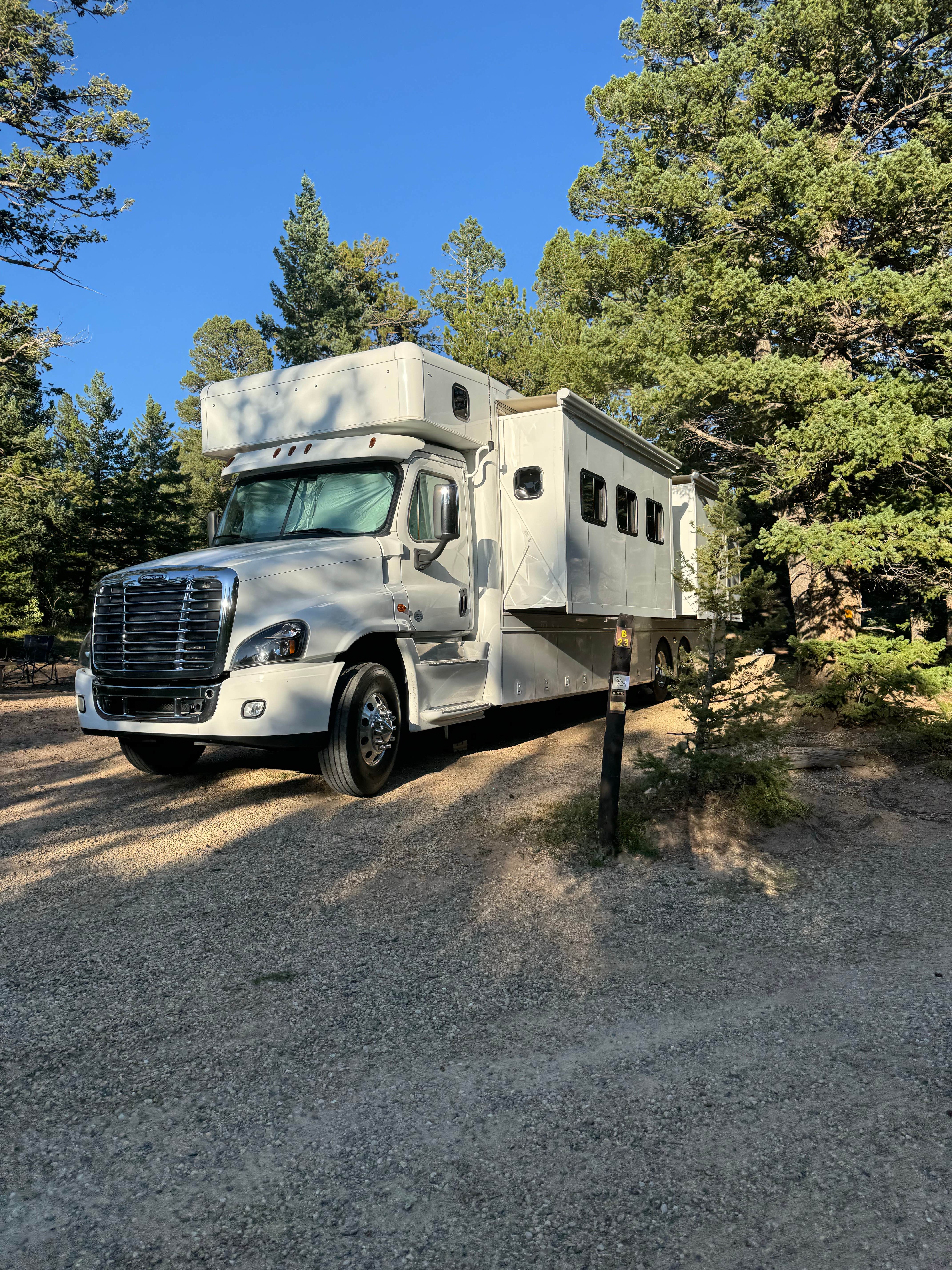 Camper-submitted photo at Bobcat Campground — Hermit Park near Drake, CO