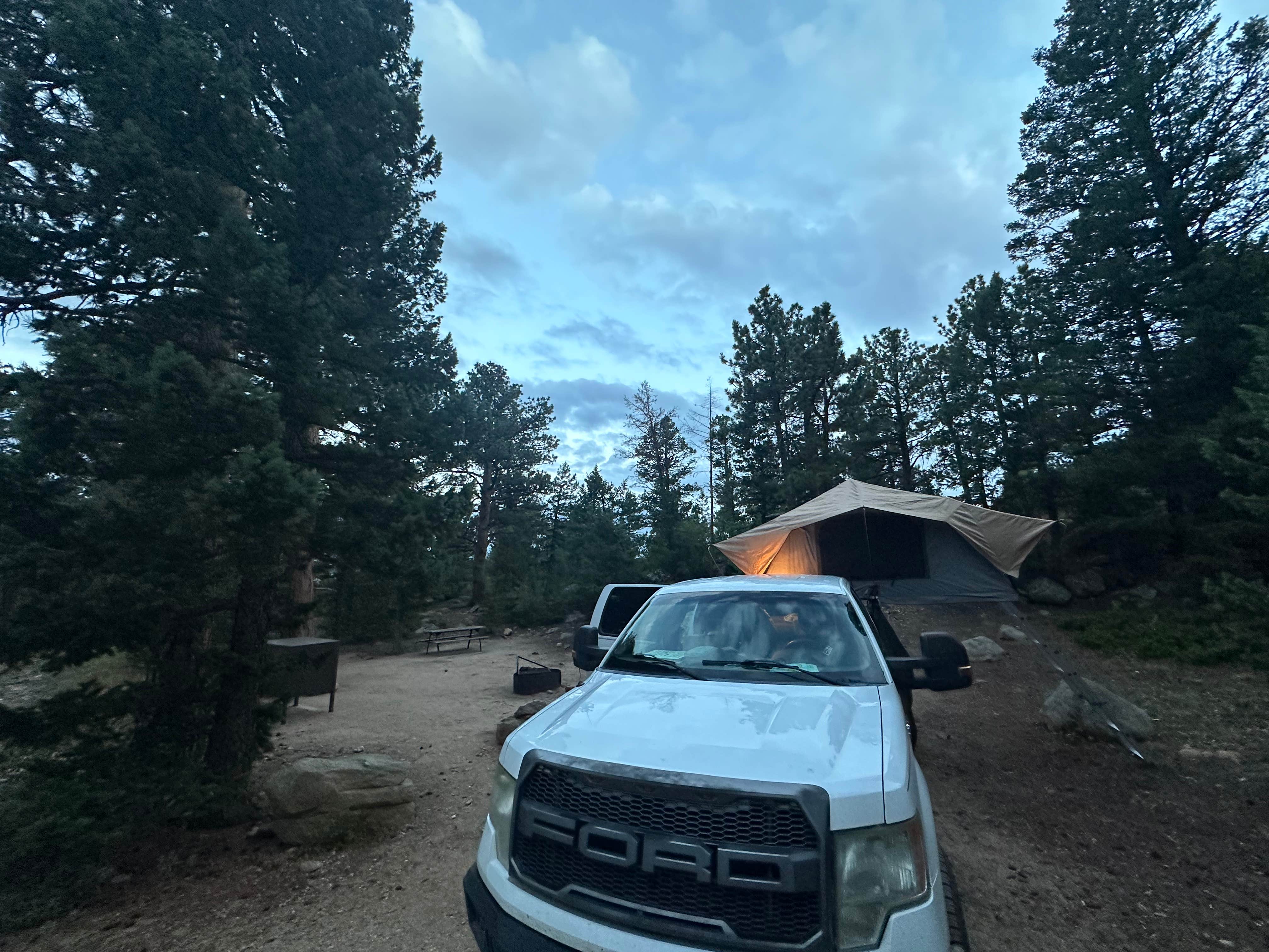 Jacob D.'s photo at Hermits Hollow Campground — Hermit Park near Glen Haven, CO