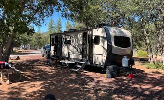 Virginia G.'s photo of camping with pets at Lassen RV Park Campground near Alturas, CA