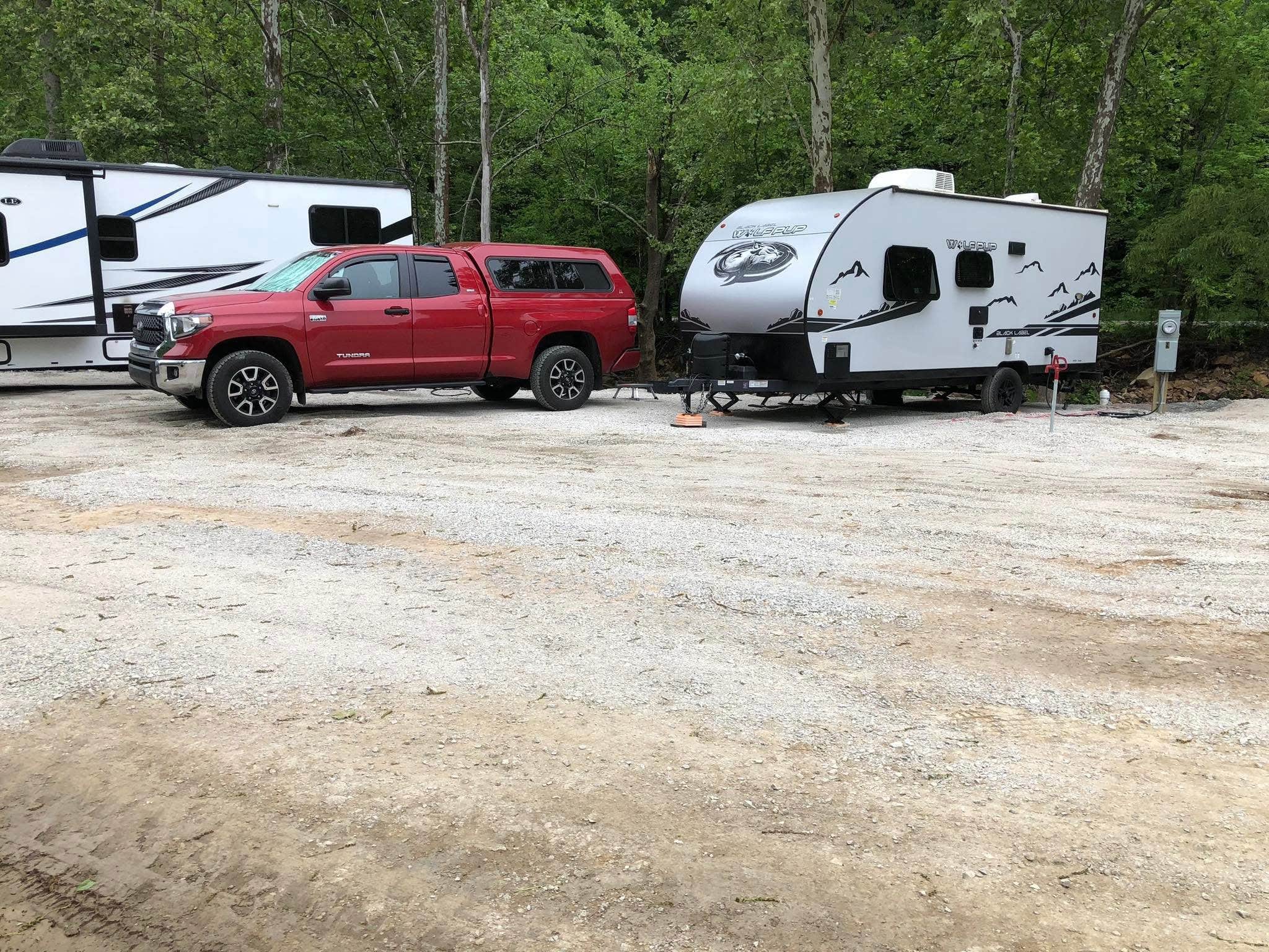 D E.'s photo of rv camping at Laurel Creek RV Park near Fleetwood, NC