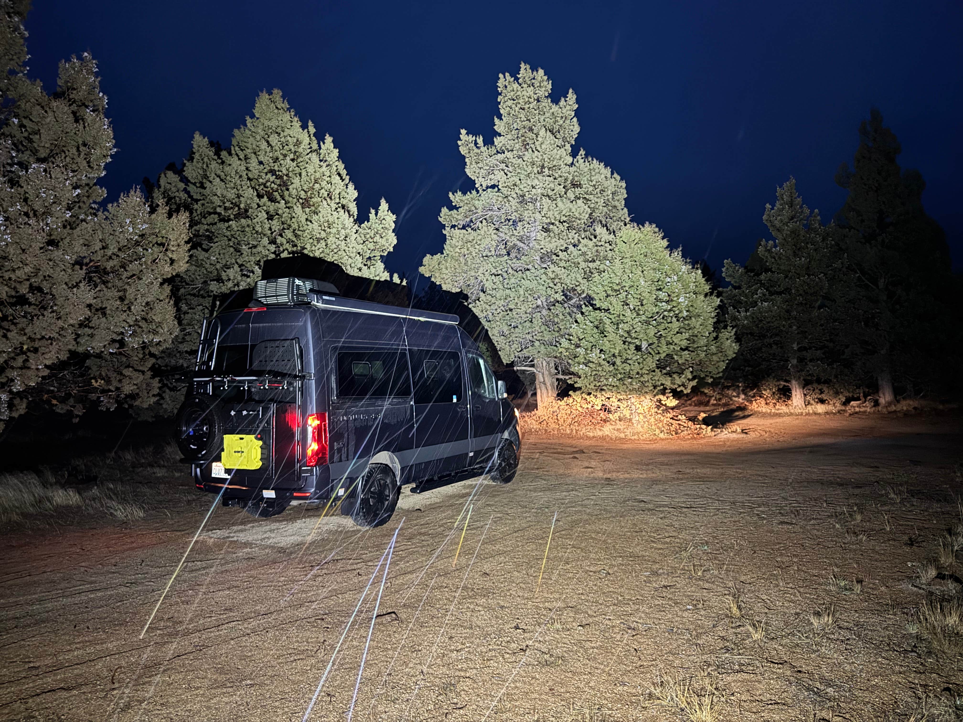 Camper submitted image from Lava Beds National Monument Road - 1