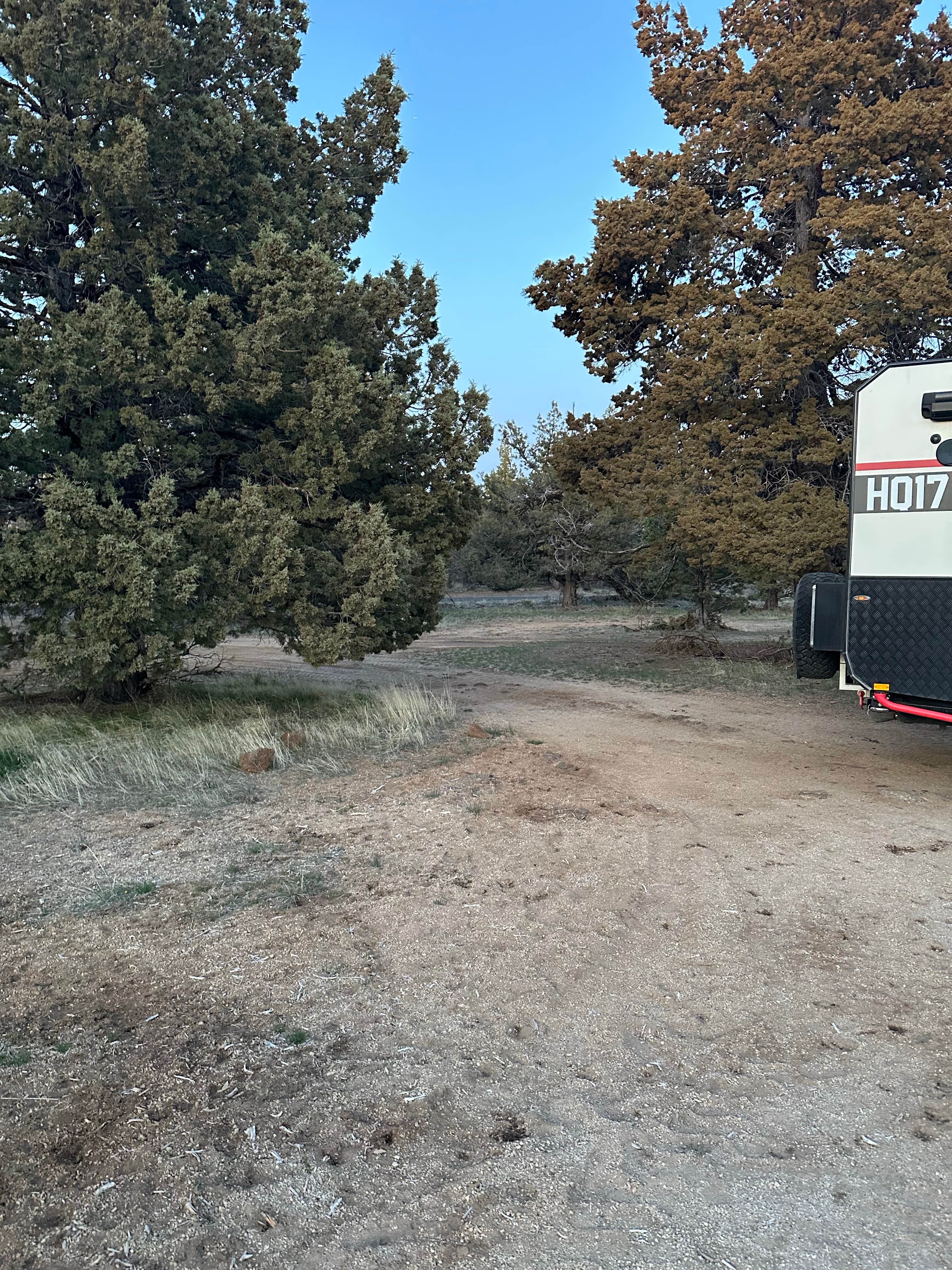 Camper-submitted photo at Lava Beds National Monument Road near Modoc National Forest