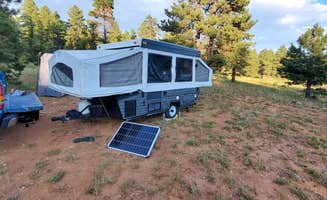 Stephanie W.'s photo of a dispersed camping area at Lava Flats Dispersed Camping near Alton, UT