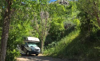 mark F.'s photo of rv camping at Lava Hot Springs Spa Motel & RV Park near Lava Hot Springs, ID