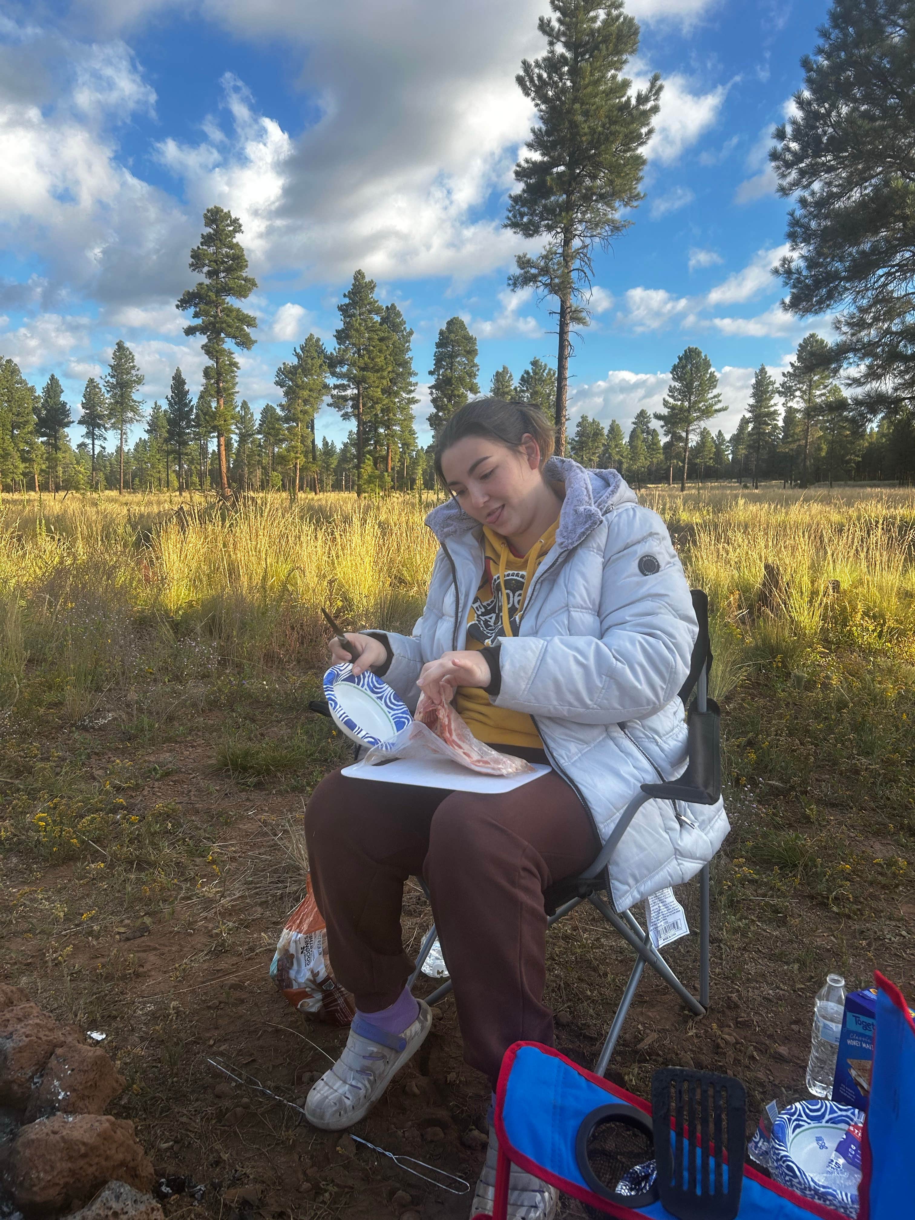 Camper-submitted photo at Lava Tube Cave Path on Forest Road 171 near Parks, AZ