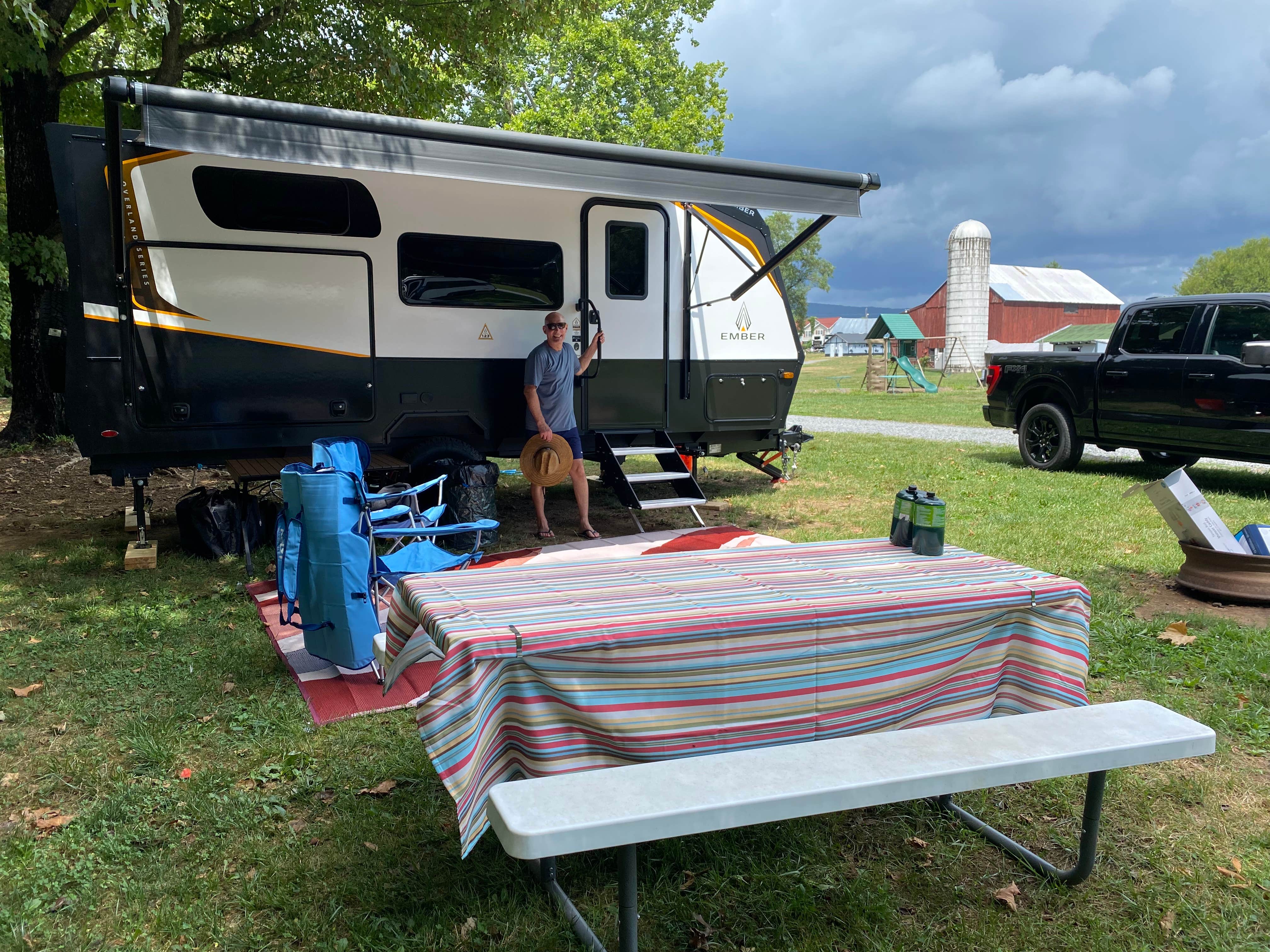 Adam and Suzanne B.'s photo at Lazy A Campground near Winchester, VA