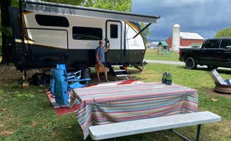 Adam and Suzanne B.'s photo at Lazy A Campground near Winchester, VA