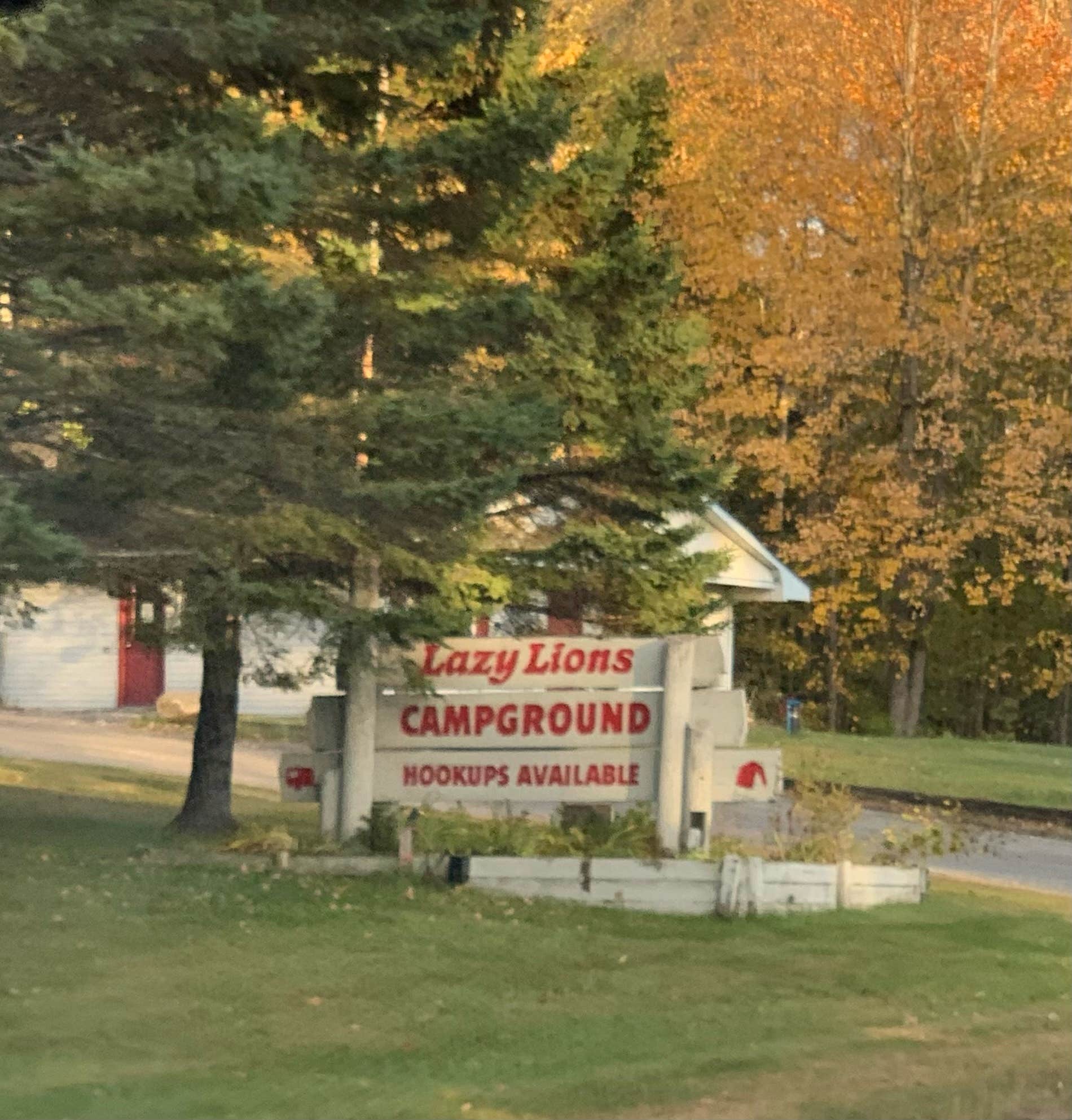 Camper-submitted photo at Lazy Lions Campground near Barre, VT