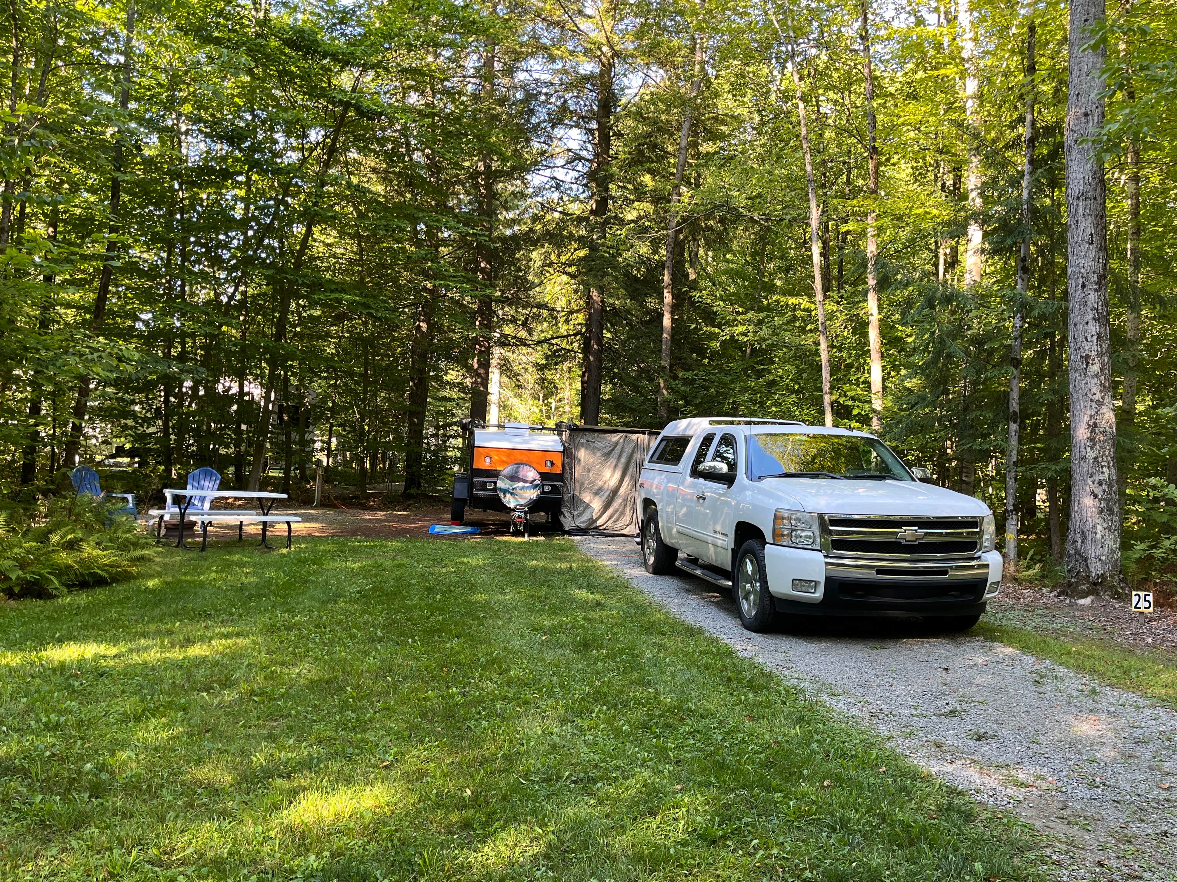 Camper-submitted photo at Lazy Lions Campground near Barre, VT