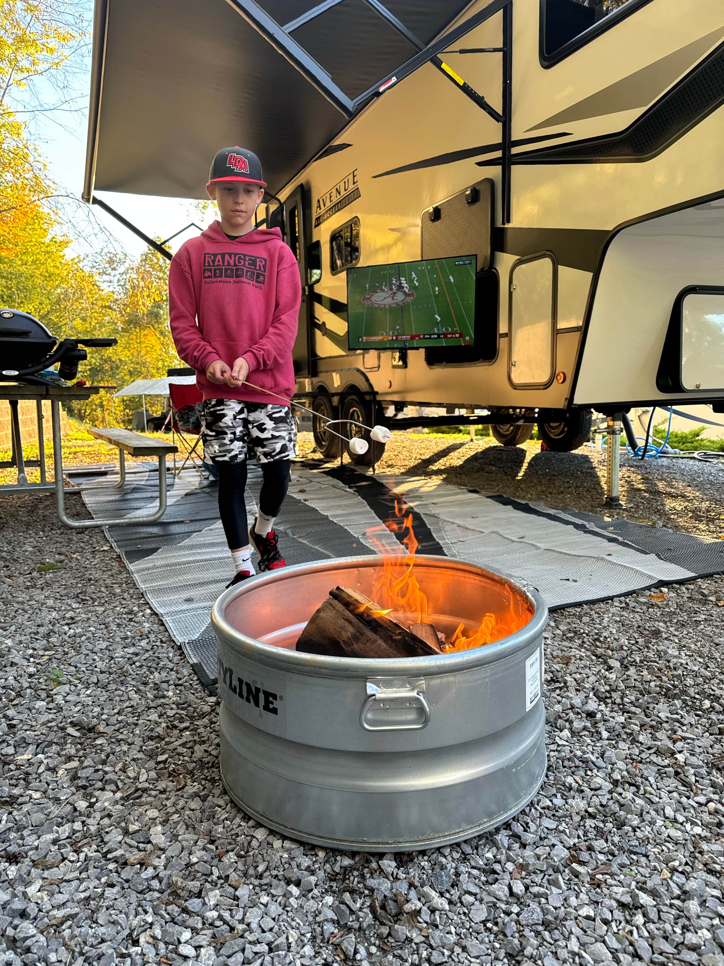 Zach T.'s photo at Lazy Llama Campground near Greeneville, TN