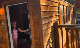 Rory J.'s photo of a cabin at Leavenworth-Pine Village KOA near Index, WA