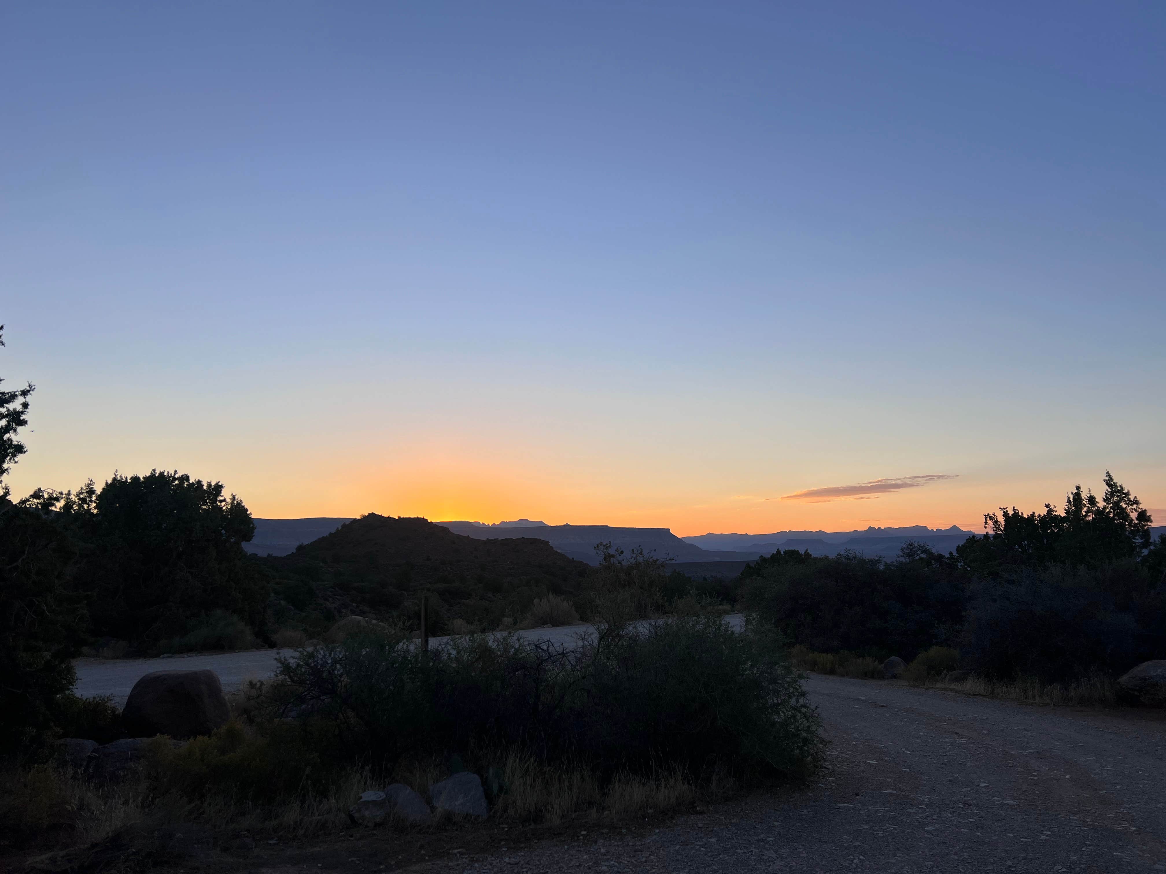 Erin V.'s photo of a dispersed camping area at Leeds Canyon Dispersed #4 near Santa Clara, UT