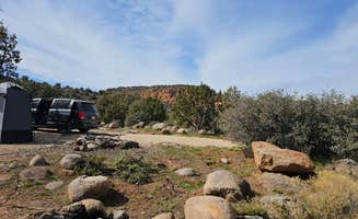 Dominica T.'s photo of a dispersed camping area at Leeds Canyon Dispersed #5 near Ivins, UT