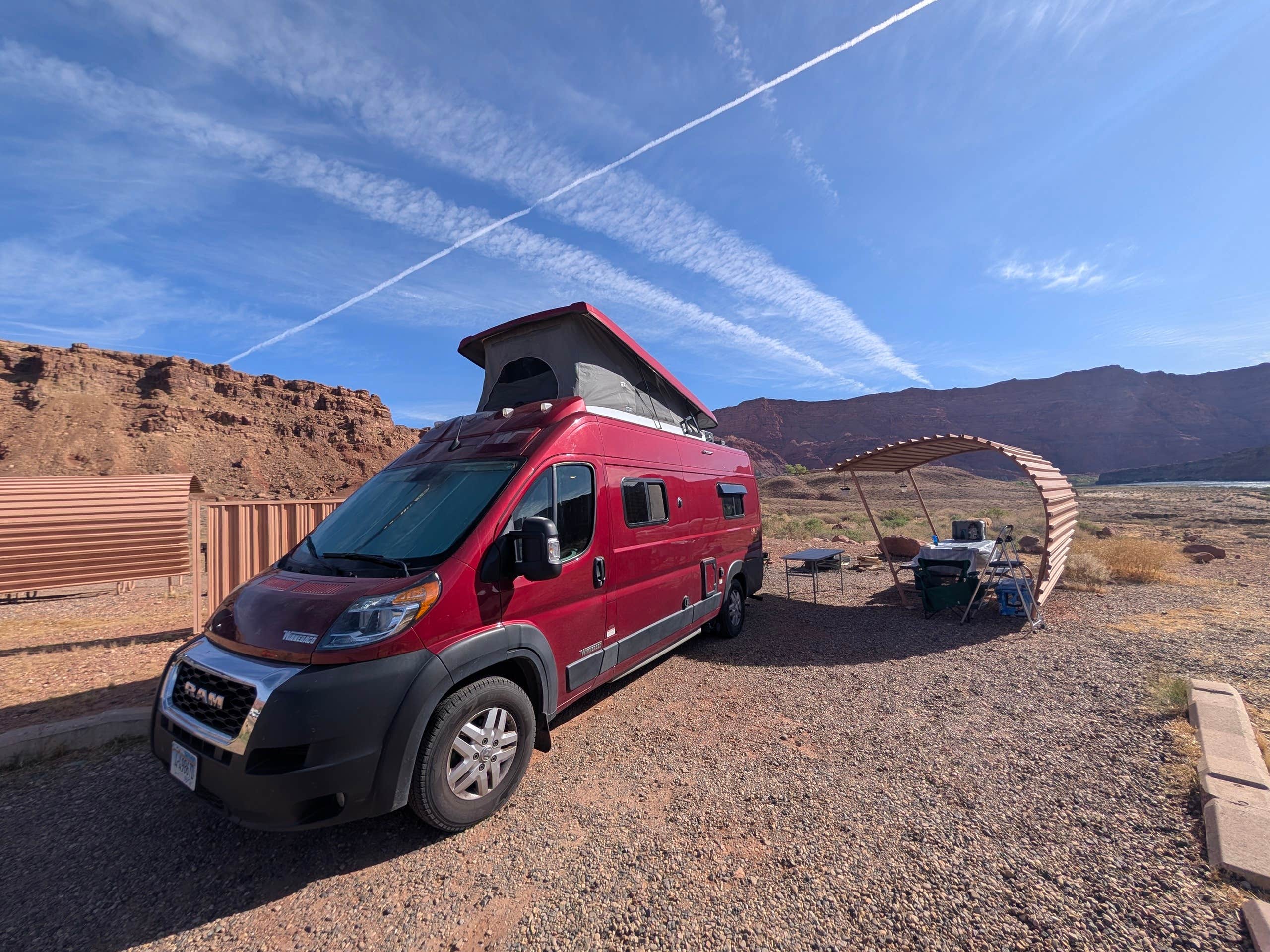 Bob B.'s photo of rv camping at Lees Ferry Campground — Glen Canyon National Recreation Area near Page, AZ