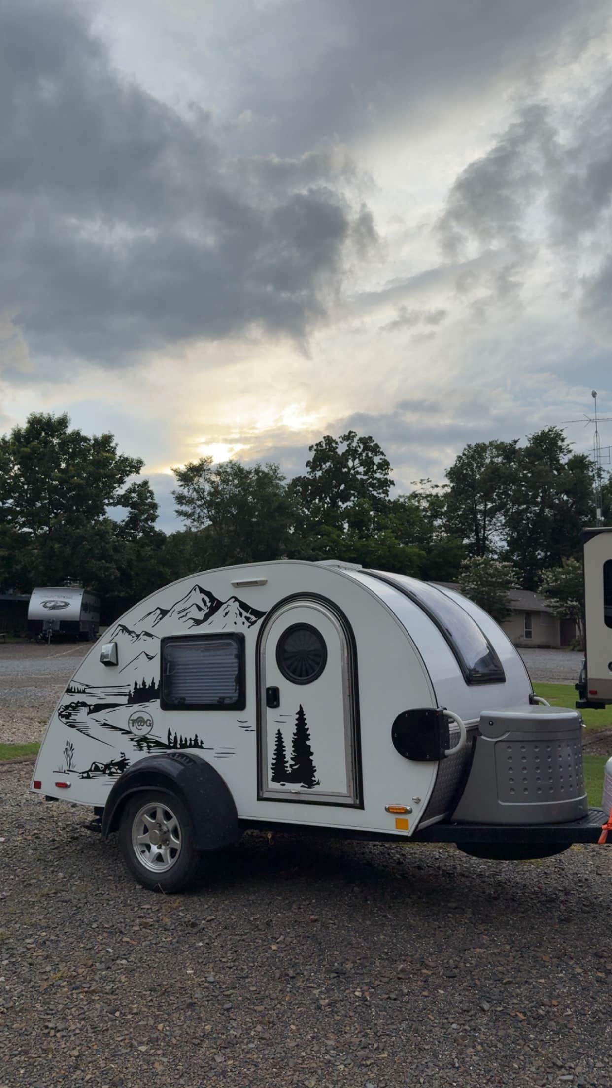Carlee S.'s photo of rv camping at Leisure Landing RV Park near Story, AR