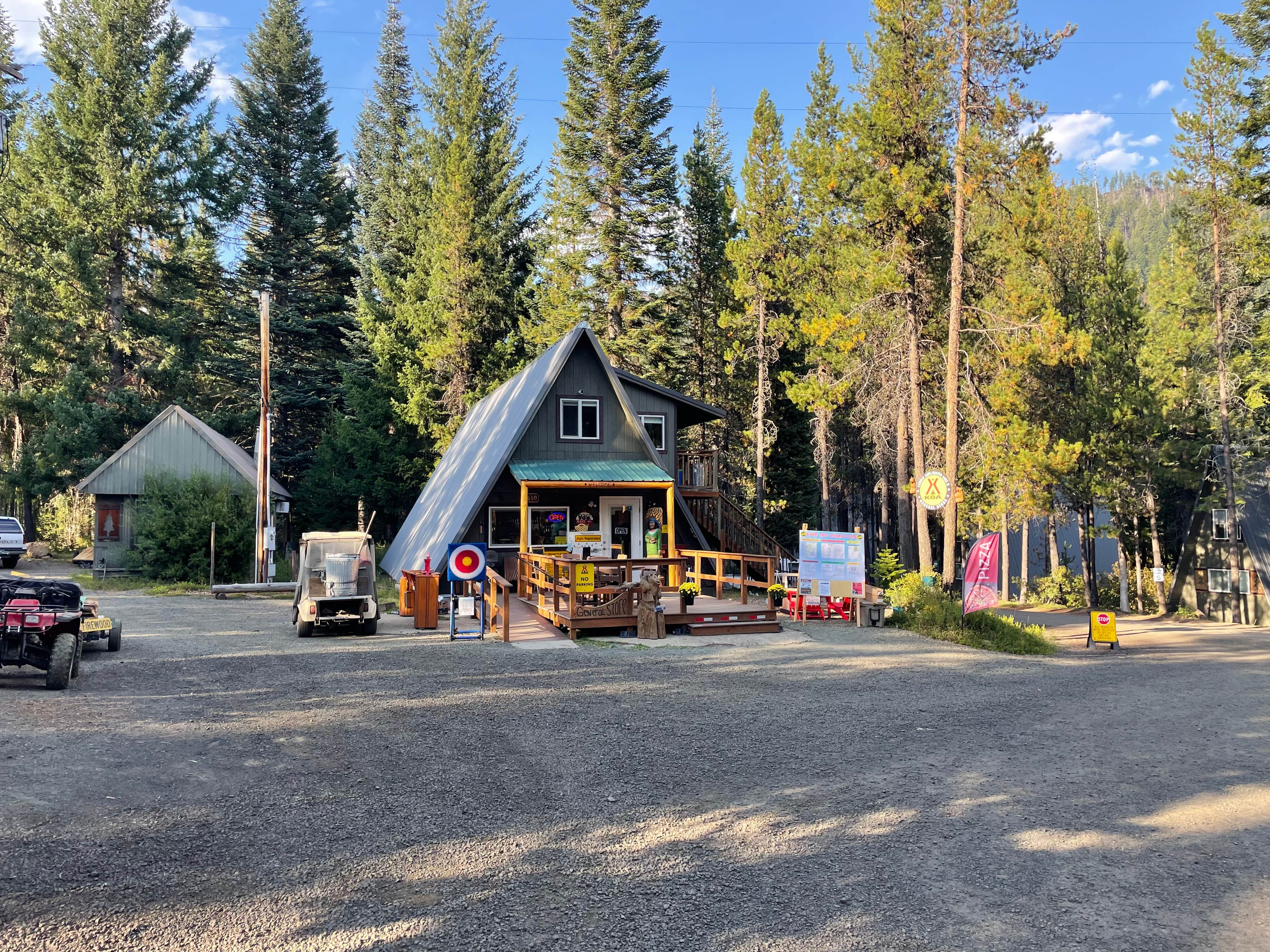 Athos B.'s photo of a cabin at KOA Lemolo Lake / Crater Lake North near Crescent, OR