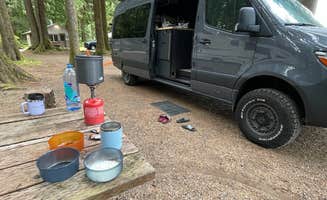 Kimberley M.'s photo of rv camping at Lewis & Clark Campground & RV Park near Columbia River Gorge National Scenic Area