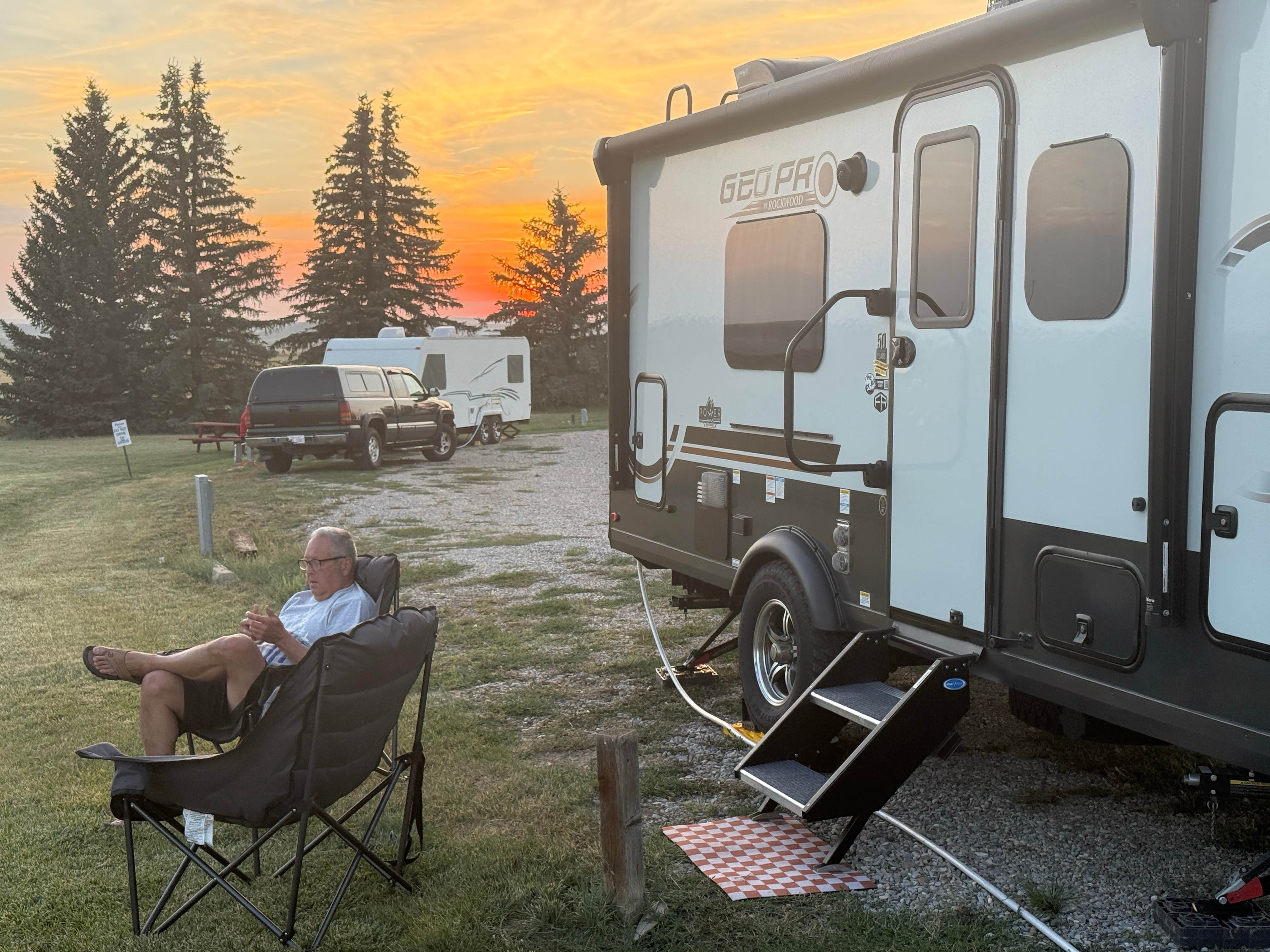 Camper-submitted photo at Lewis & Clark near Sweet Grass, MT