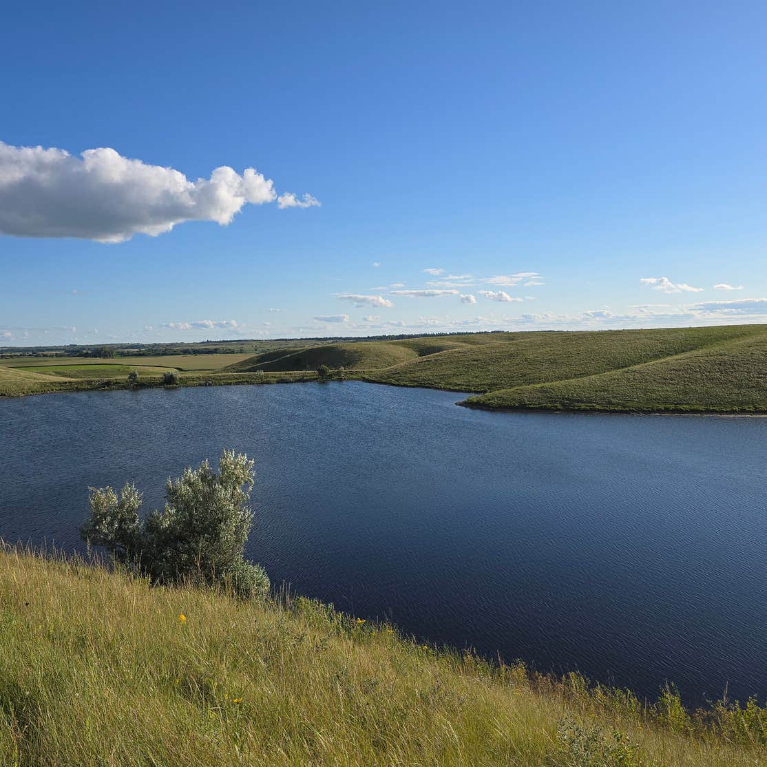 Fort Ransom Dam Limesand Seefeldt Dam Camping | Fort Ransom, North Dakota