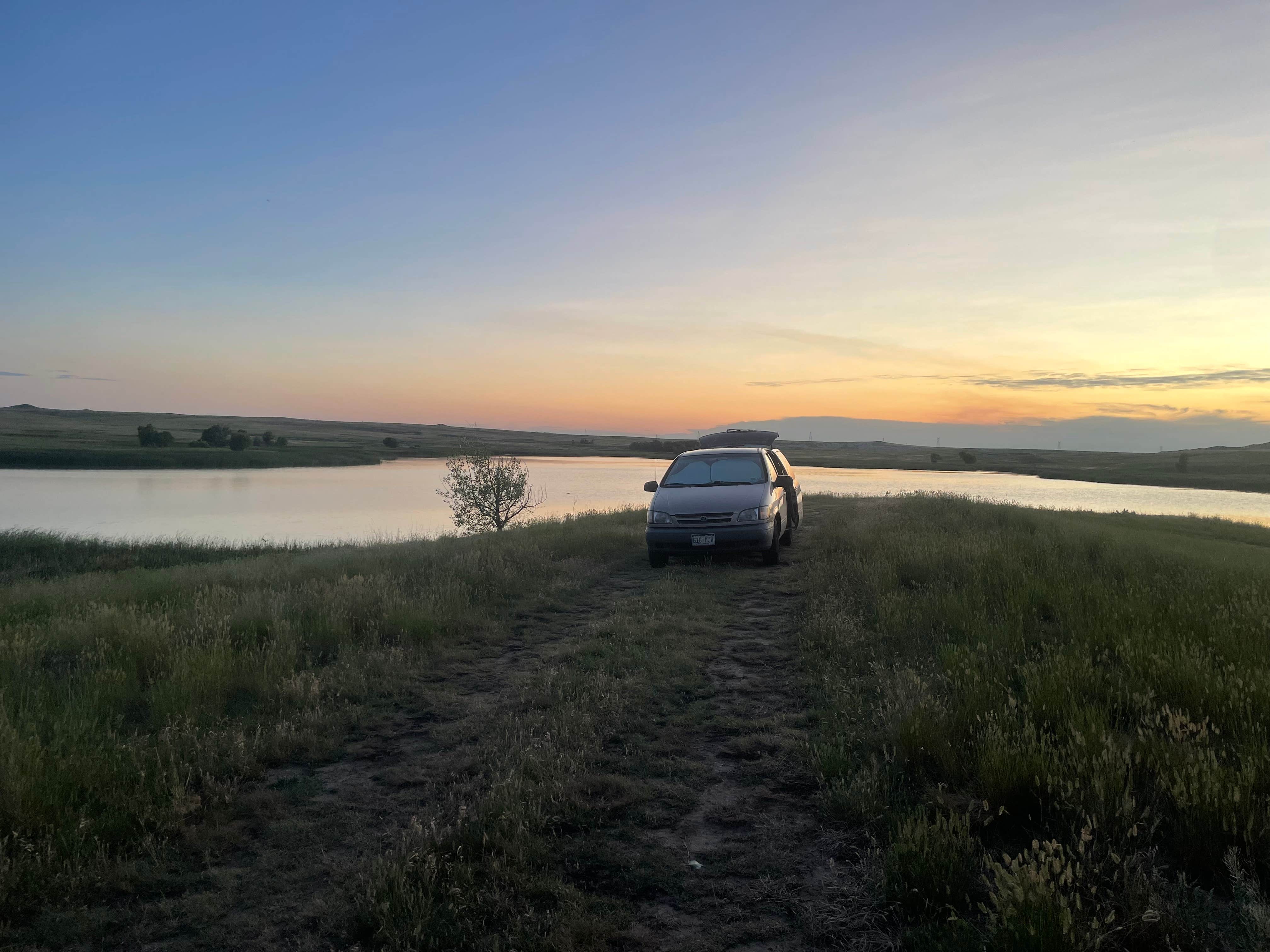 Camper-submitted photo at Limestone Butte Resevoir Dispersed near Harrison, NE